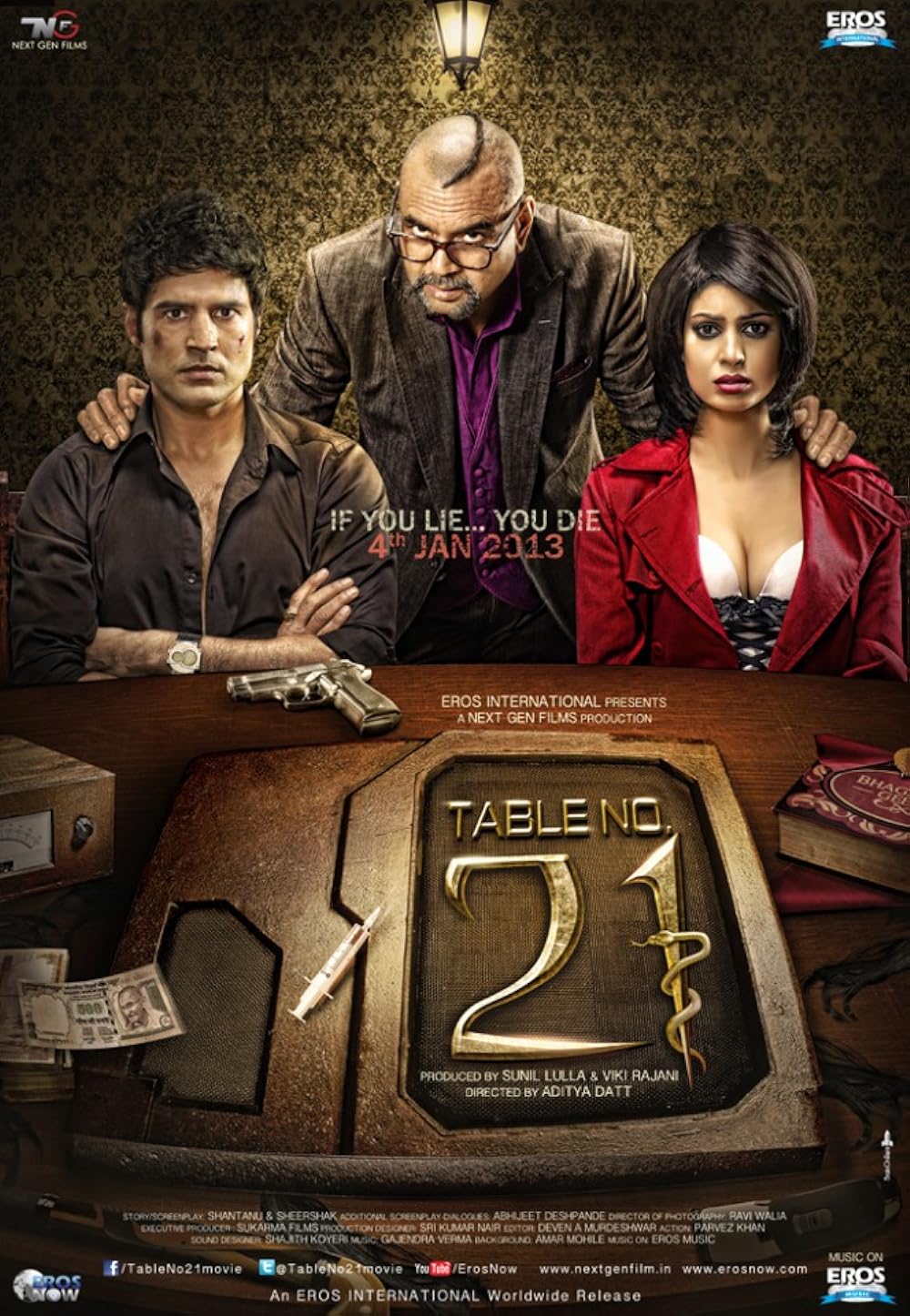Download Table No. 21 (2013) Hindi Movie Bluray || 720p [1GB] ||