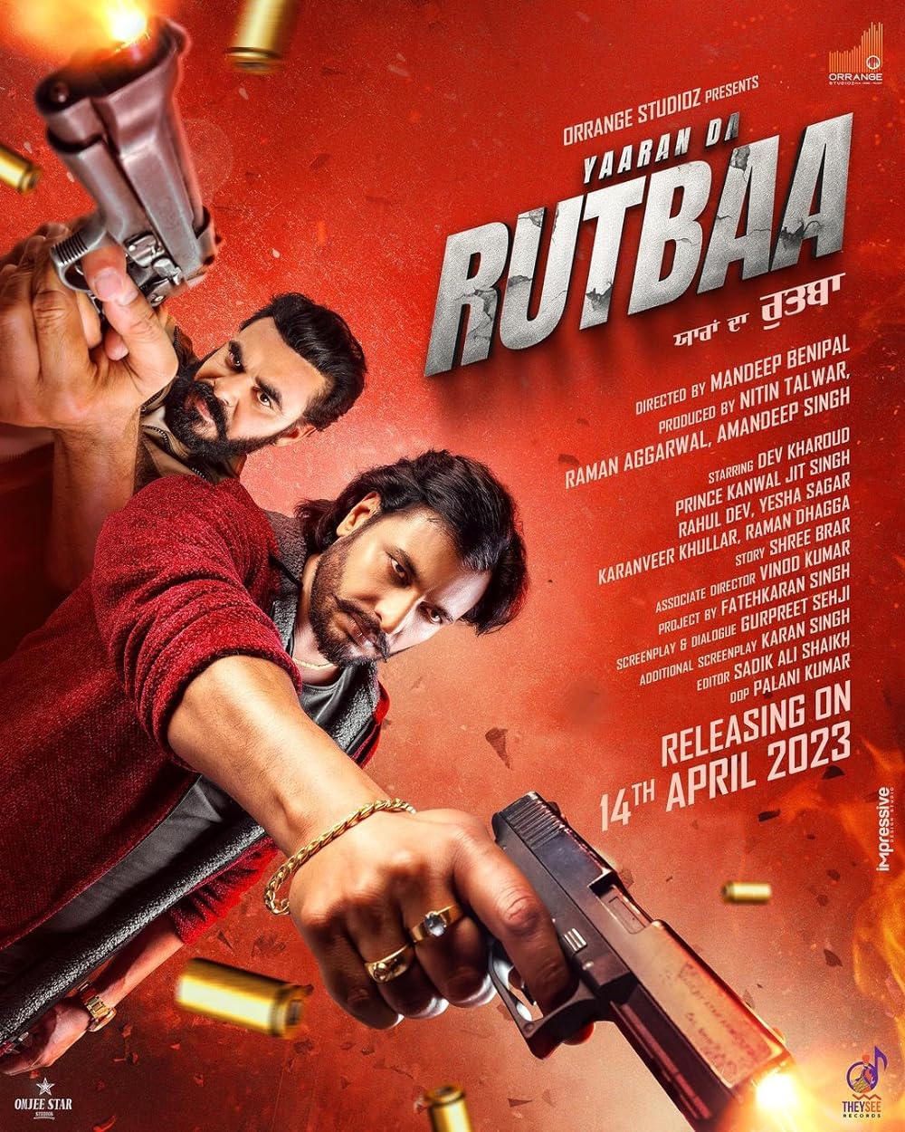 Download Yaaran Da Rutbaa (2023) Punjabi Movie HDRiP || 480p [400MB] || 720p [1GB] || 1080p [2.2GB]