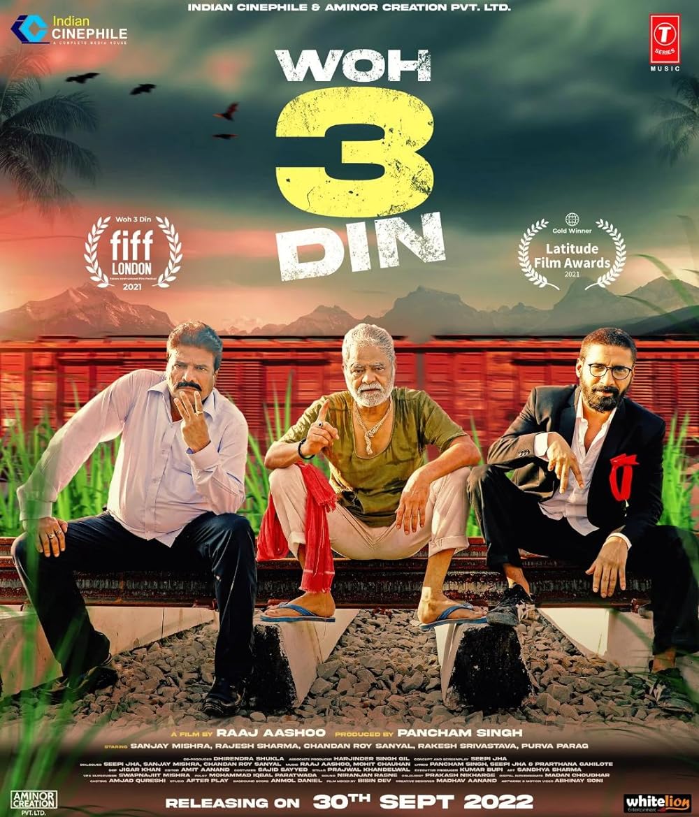 Download Woh 3 Din (2022) Hindi Movie CAMRiP || 480p [400MB] || 720p [800MB] || 1080p [1.8GB]