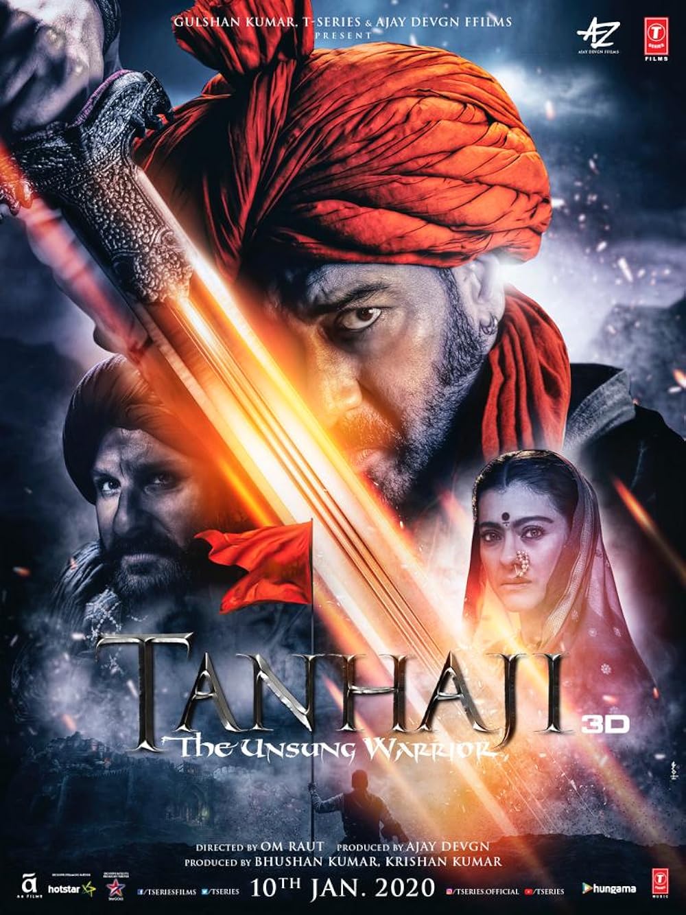 Download Tanhaji (2020) Hindi Movie WEB-DL 480p [500MB] || 720p [1GB] || 1080p [1.7GB]