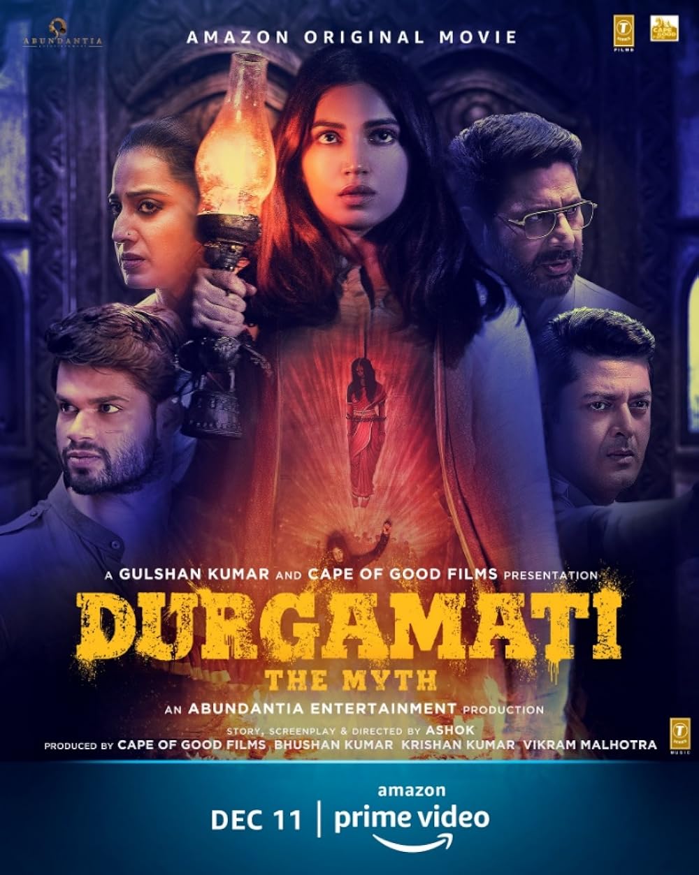 Download Durgamati: The Myth (2020) Hindi Movie WEB – DL || 480p [460MB] || || 720p HEVC [750MB]720p [1.1GBB] || 1080p [2.1GB]