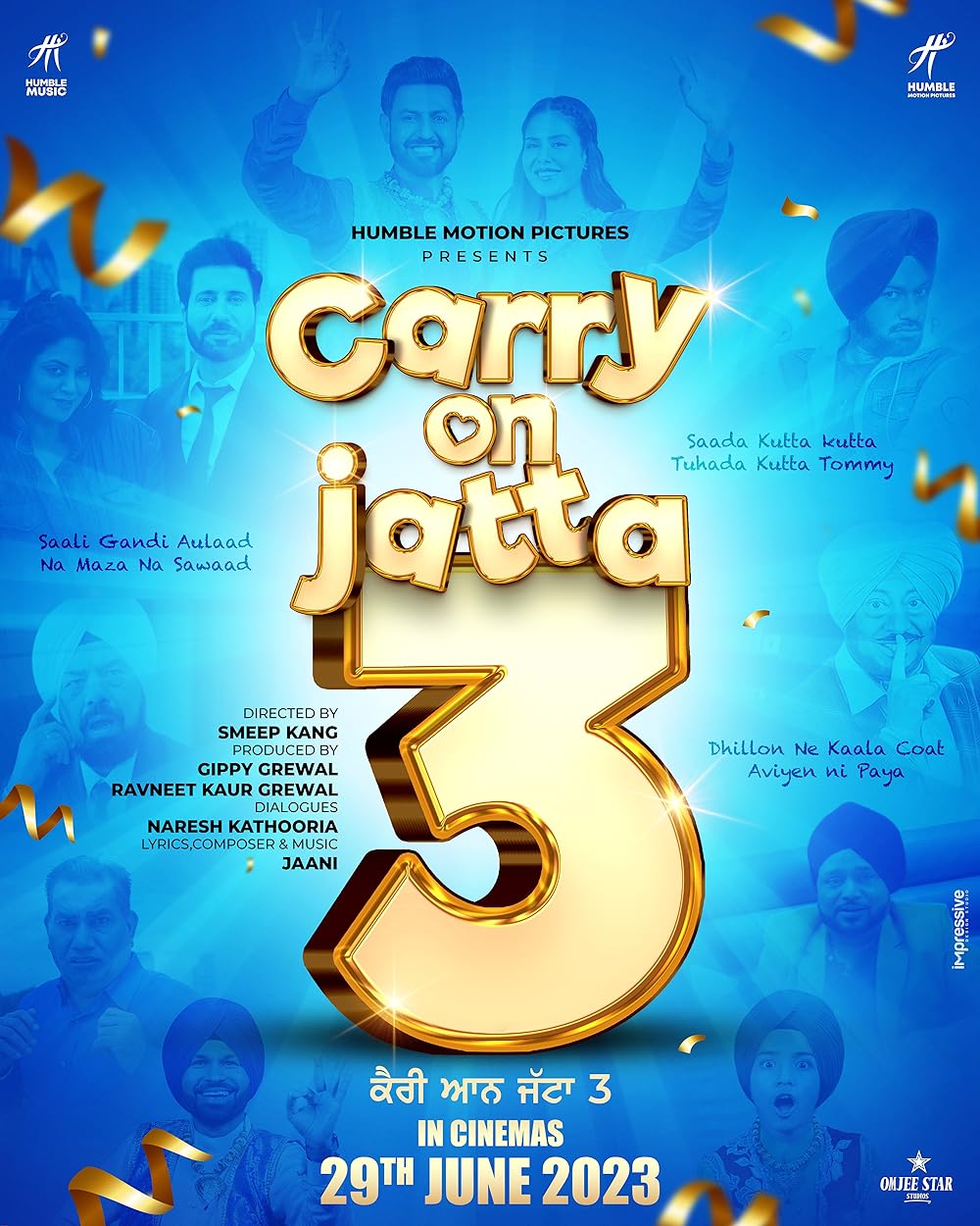 Download Carry On Jatta 3 (2023) Hindi Movie WEB-DL || 480p [400MB] || 720p [1.1GB] || 1080p [3.2GB]