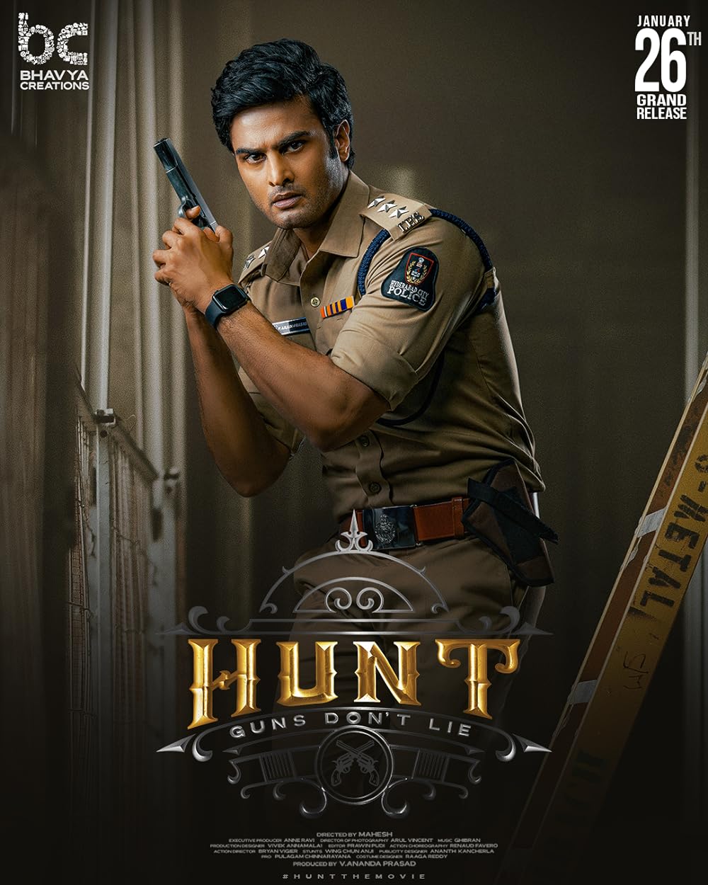 Download Hunt (2022) Telugu Movie WEB-DL 720p [1GB]
