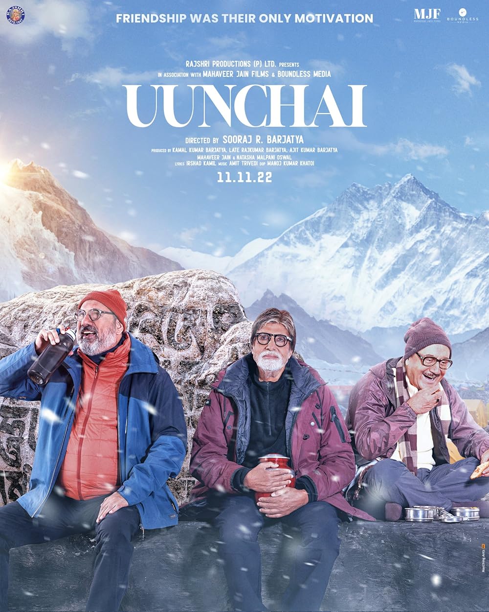 Download Uunchai (2022) Hindi Movie WEB-DL || 480p [500MB] || 720p [1.2GB] || 1080p [2.3GB]