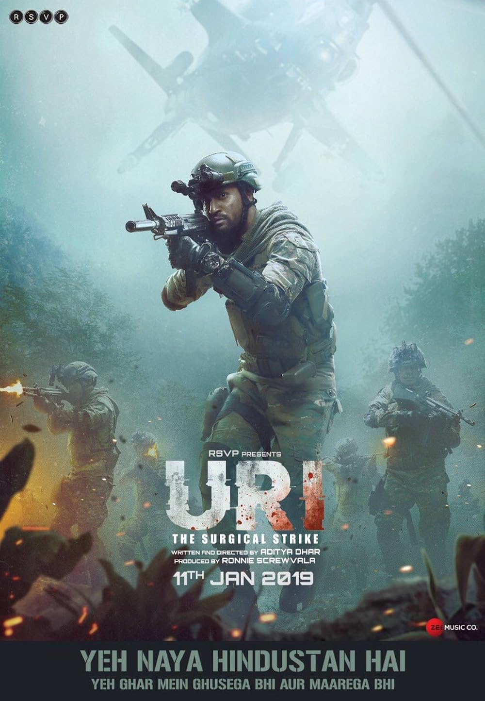 Download Uri: The Surgical Strike (2019) Hindi Movie Bluray || 480p [430MB] || 720p [1.6GB] || 1080p [2.2GB]
