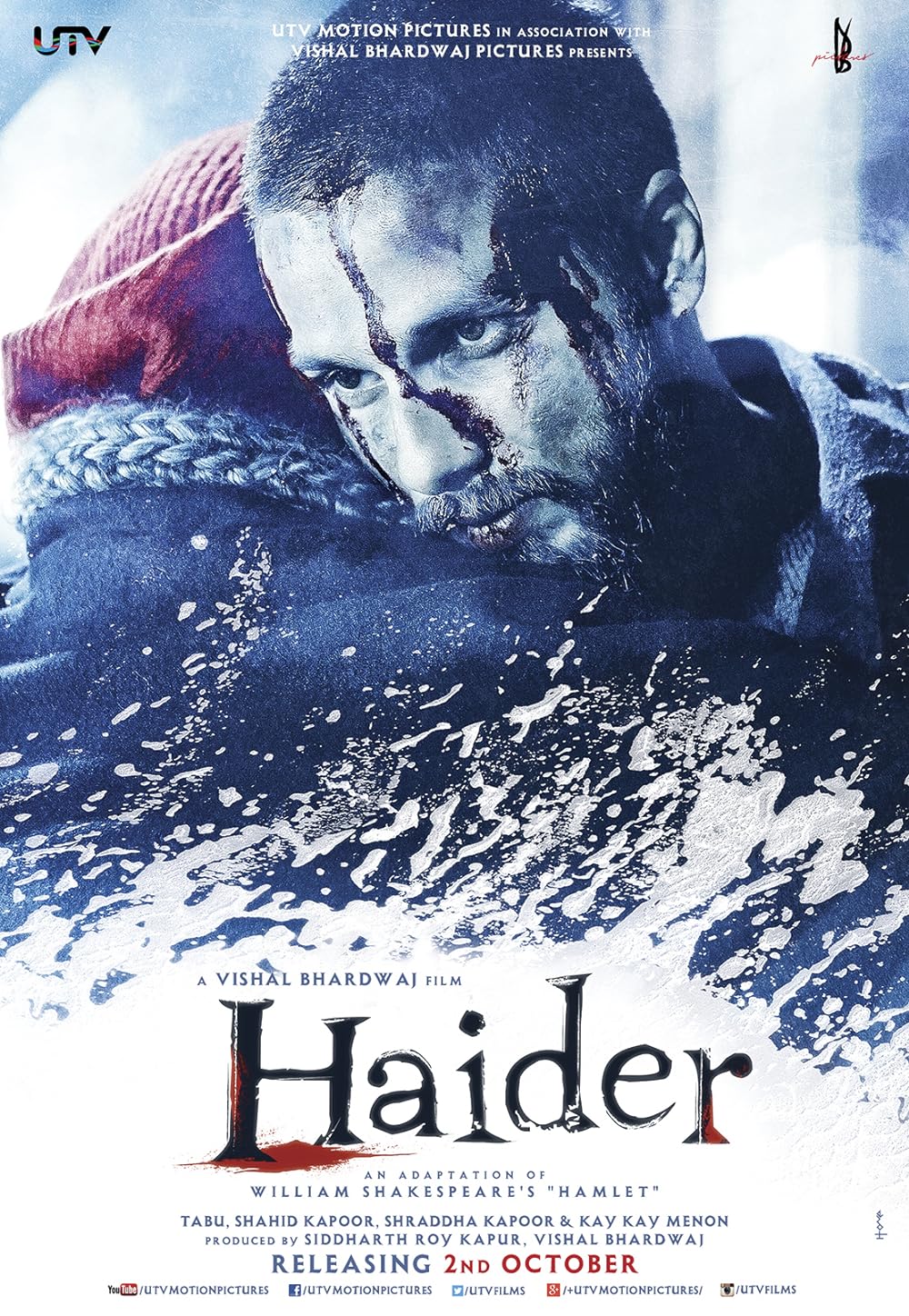 Download Haider (2014) Hindi Movie Bluray || 720p [1.4GB] || 1080p [5GB]