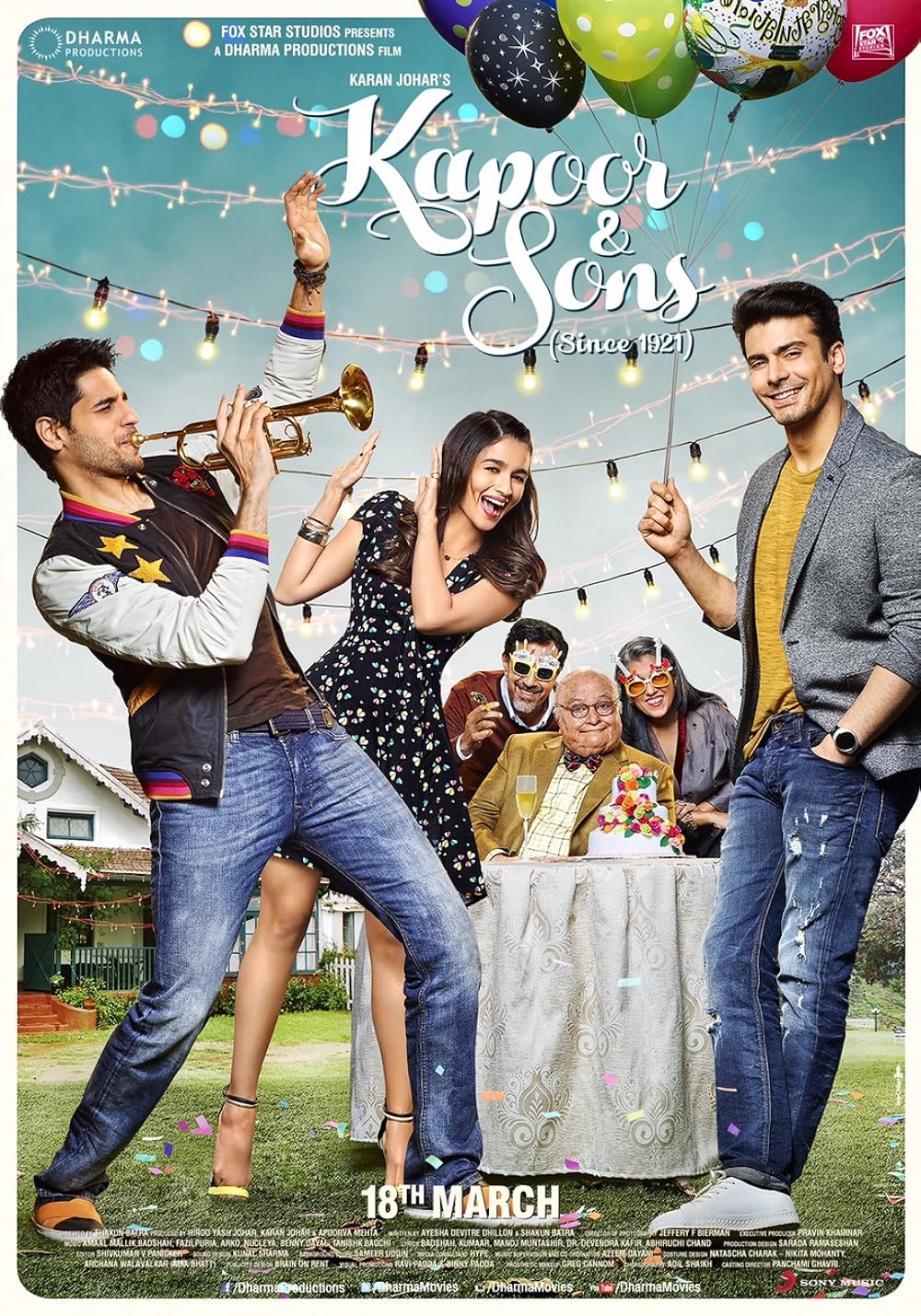 Download Kapoor & Sons (2016) Hindi Movie Bluray || 720p [1GB] || 1080p [2GB]