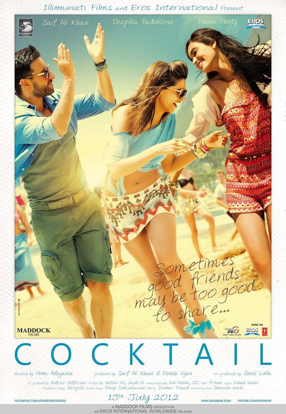 Download Cocktail (2012) Hindi Movie Bluray || 720p [1.2GB] || 1080p [2.4GB]