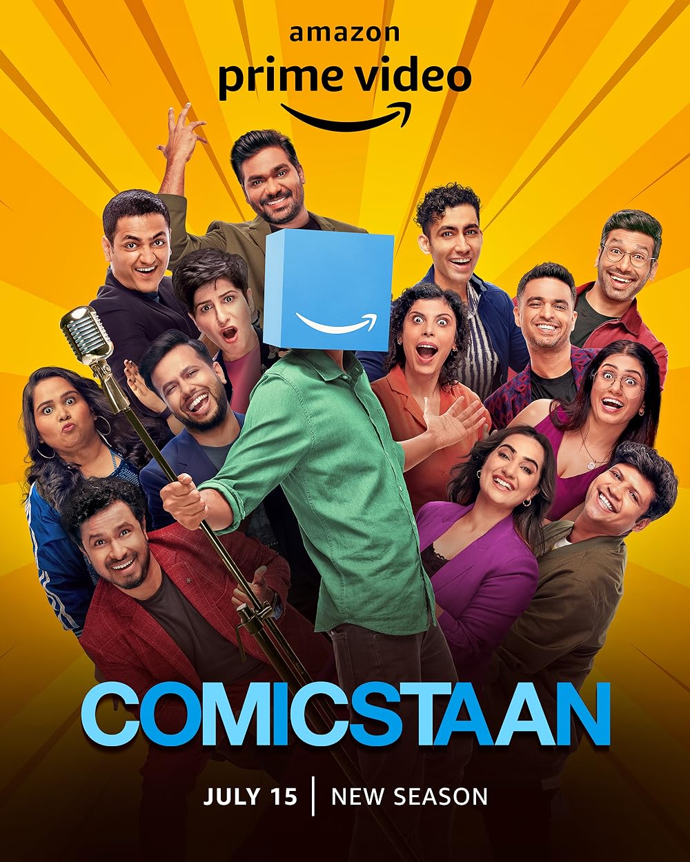 Download Comicstaan 2022 (Season 3) Hindi {Amazon Prime Series} WeB-DL || 480p [200MB]  || 720p [500MB]  || 1080p [1GB]