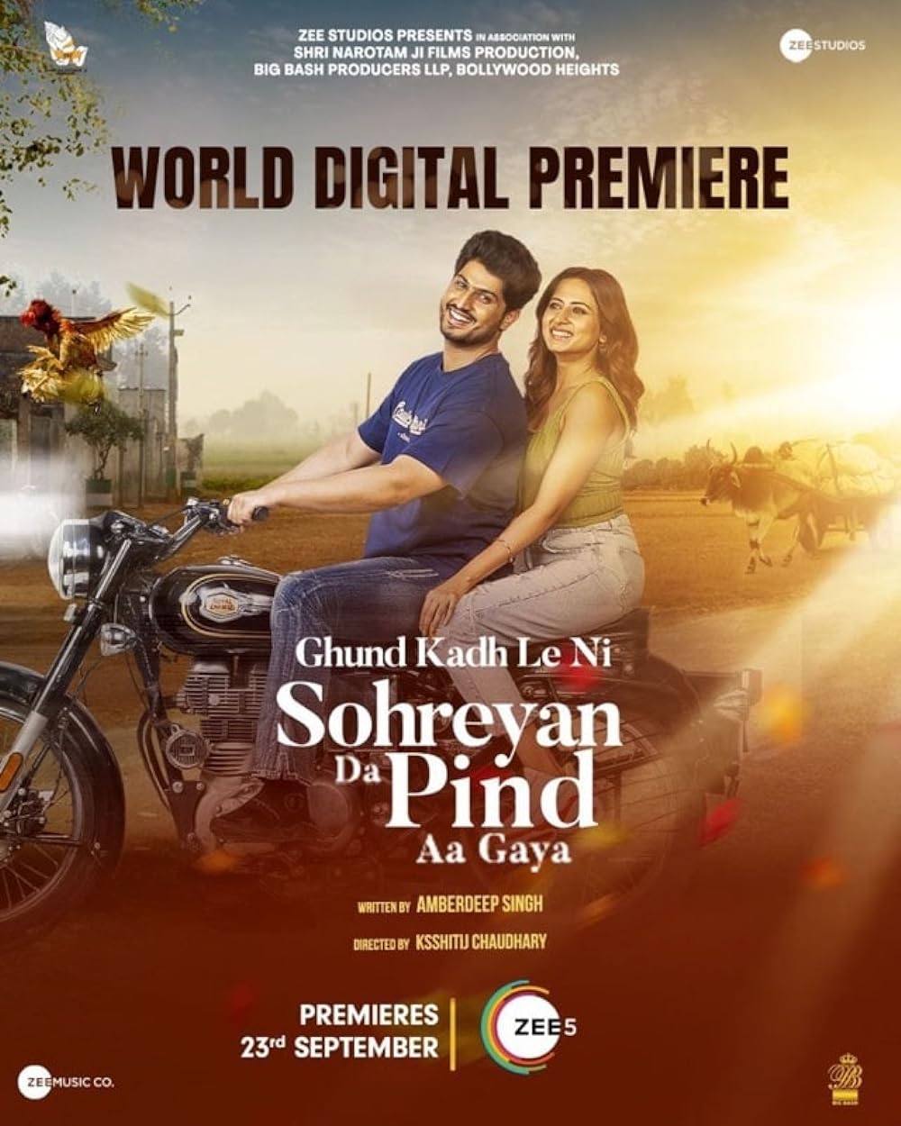 Download Sohreyan Da Pind Aa Gaya (2022) Punjabi Movie WEB – DL || 480p [400MB] || 720p [1GB] || 1080p [2.3GB]
