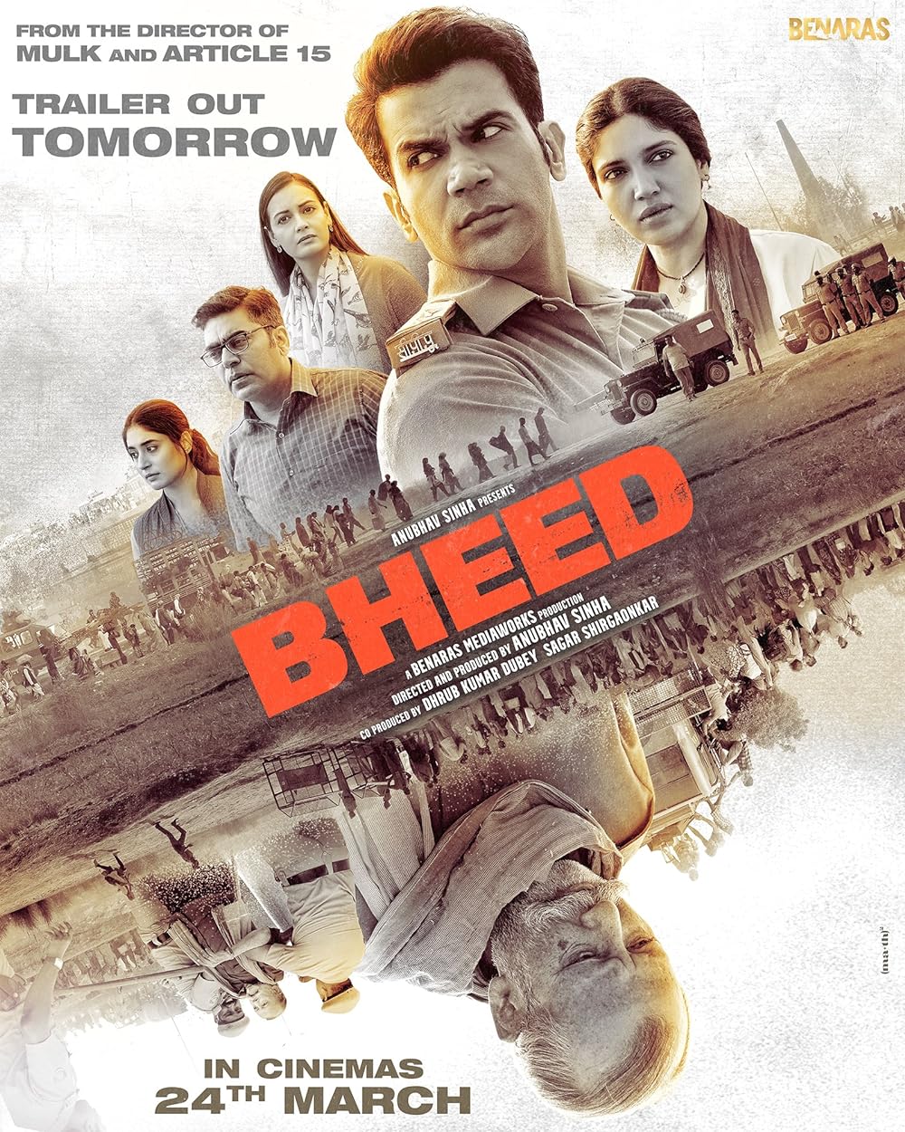 Download Bheed (2023) Hindi Movie WEBRiP || 480p [300MB] || 720p [800MB]  || 1080p [3GB]