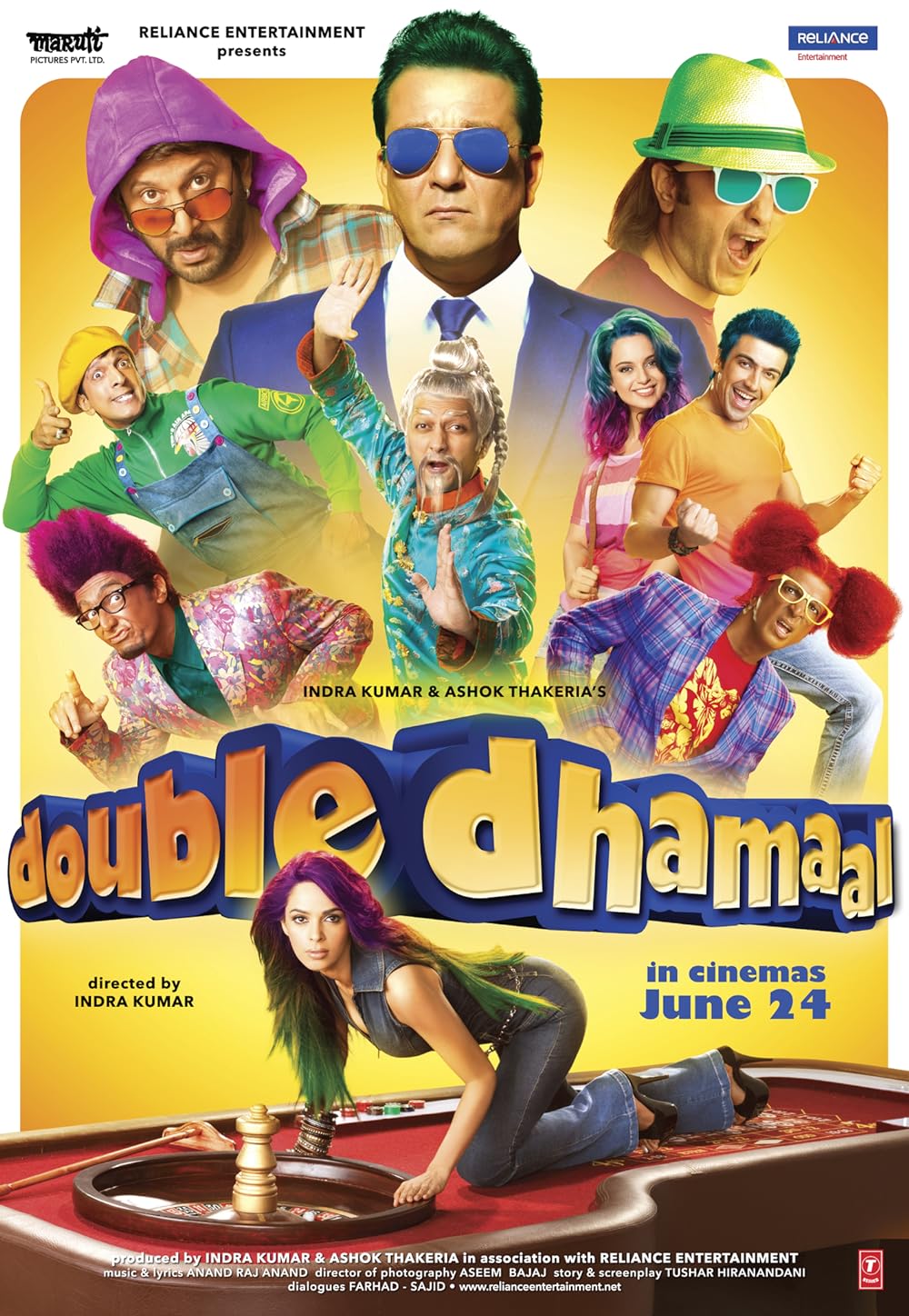 Download Double Dhamaal (2011) Hindi Movie Bluray 480p [400MB] || 720p [1GB]