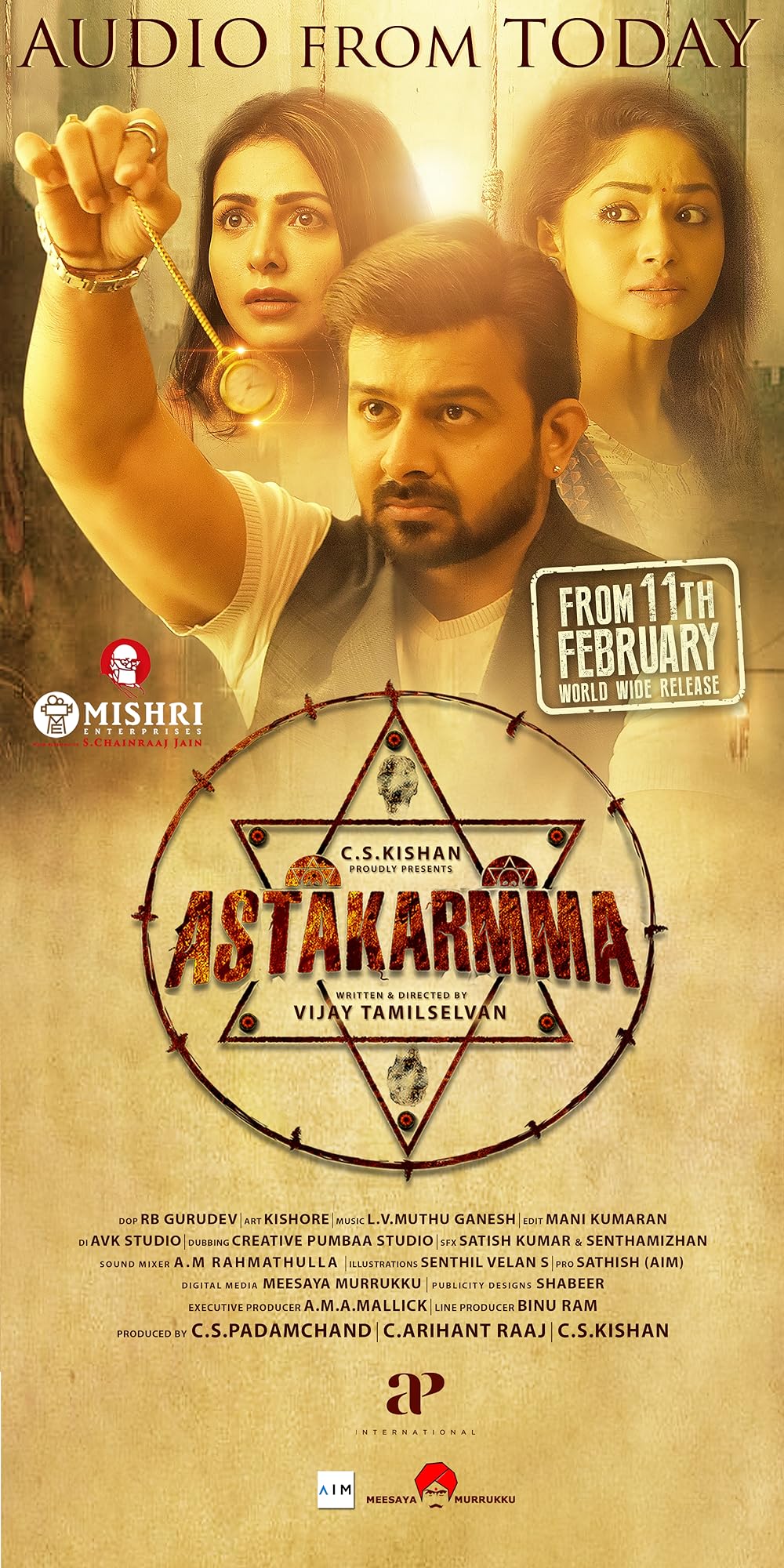 Download Astakarmma (2022) Hindi Dubbed Movie WEB – DL || 480p [300MB] || 720p [780MB] || 1080p [1.4GB]