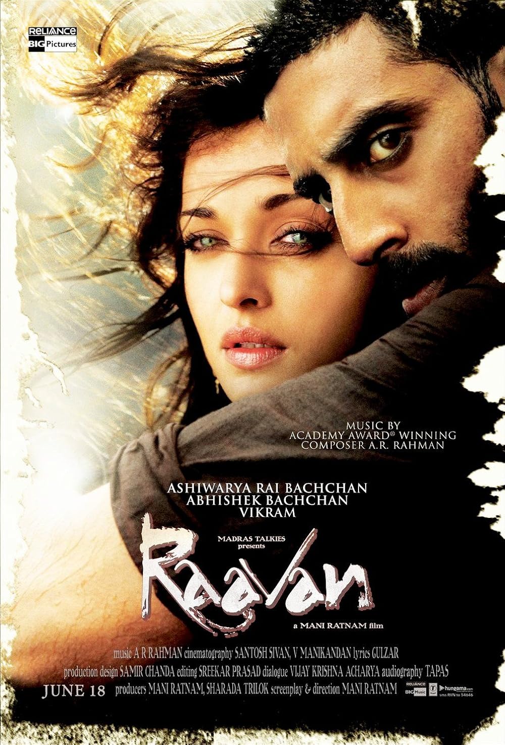 Download Raavan (2010) Hindi Movie Bluray 480p [400MB] || 720p [1.1GB]