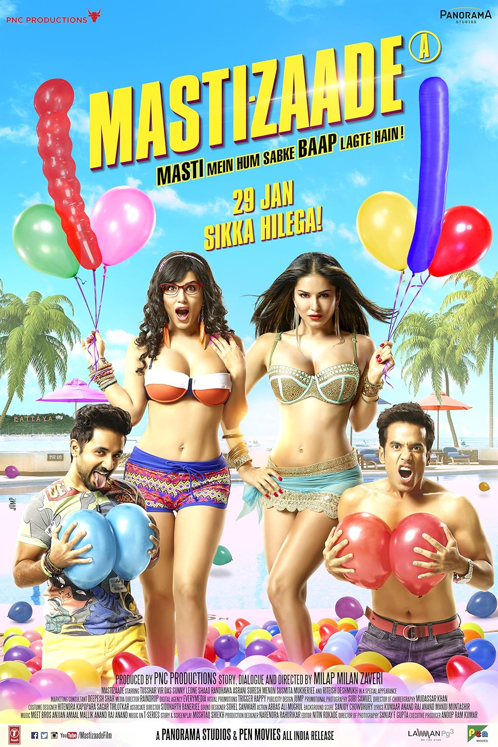Download Mastizaade (2016) Hindi Movie Bluray || 720p [800MB] || 1080p [1.8GB]