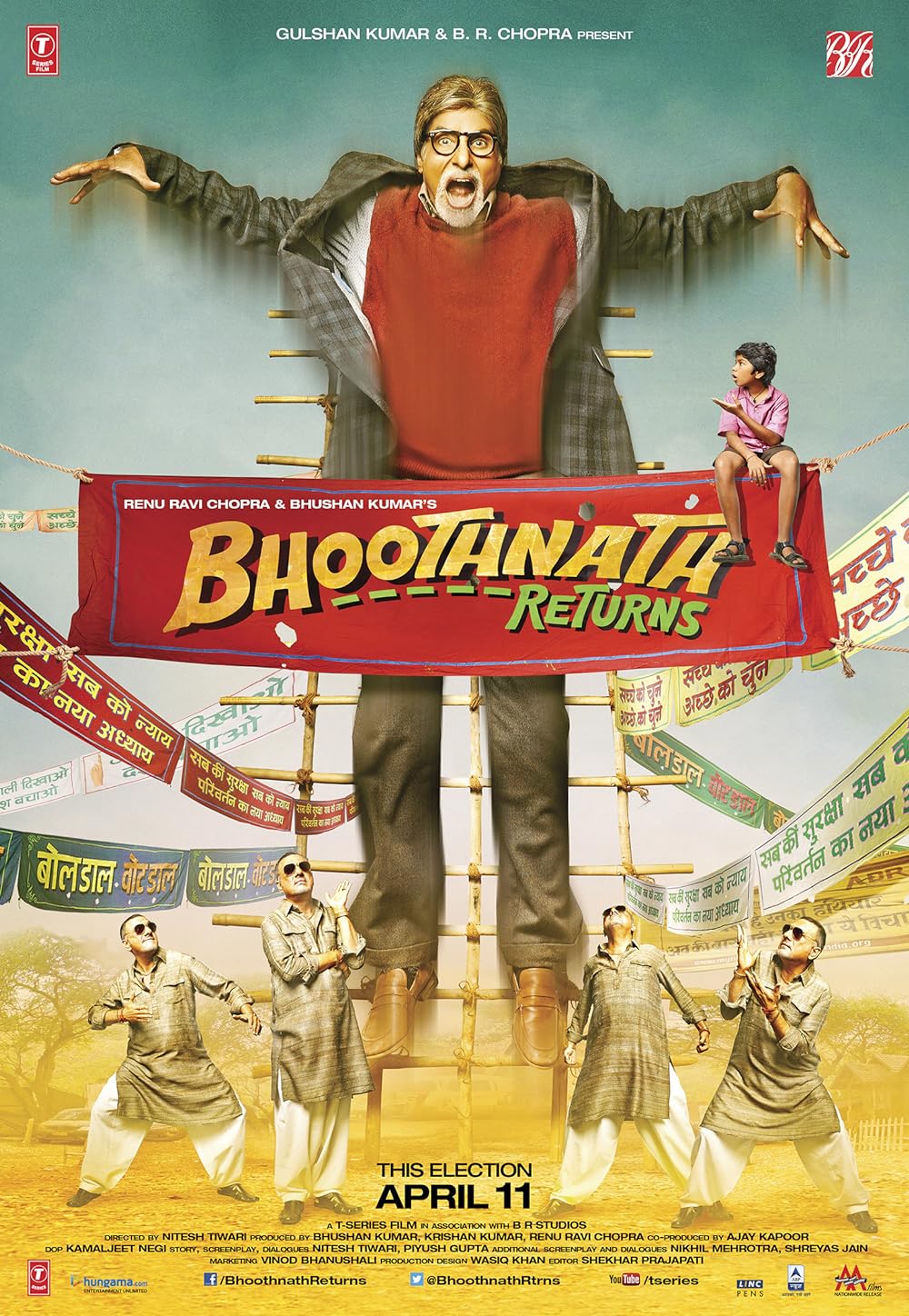 Download Bhoothnath Returns (2014) Hindi Movie Bluray || 720p [1.1GB] ||