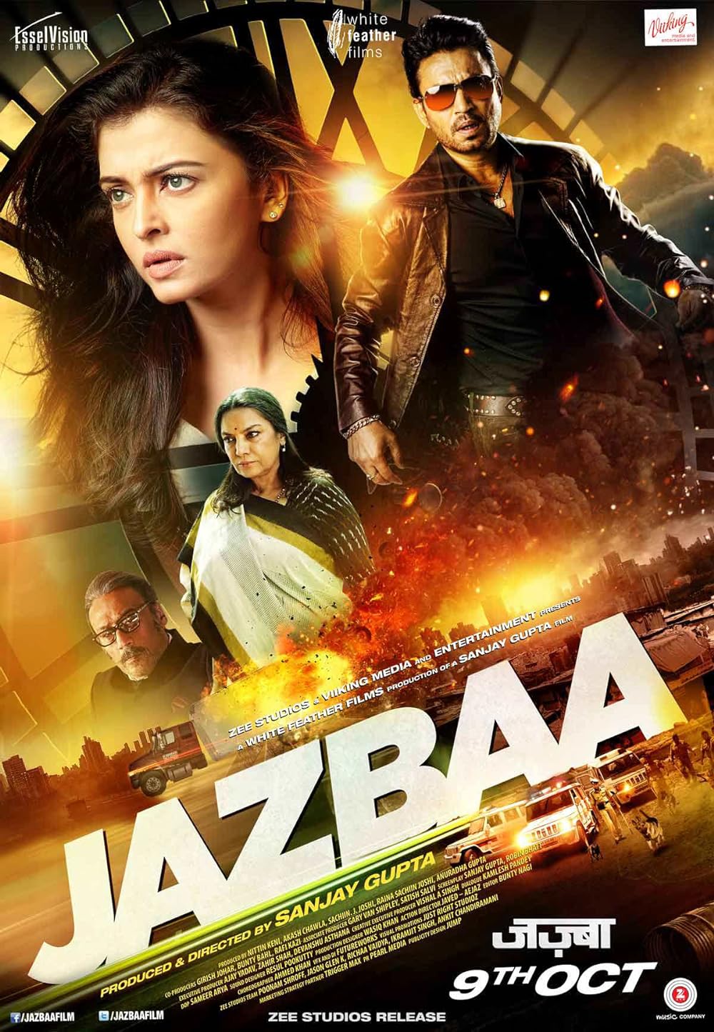 Download Jazbaa (2015) Hindi Movie Bluray || 720p [1.2GB] || 1080p [2.3GB] ||