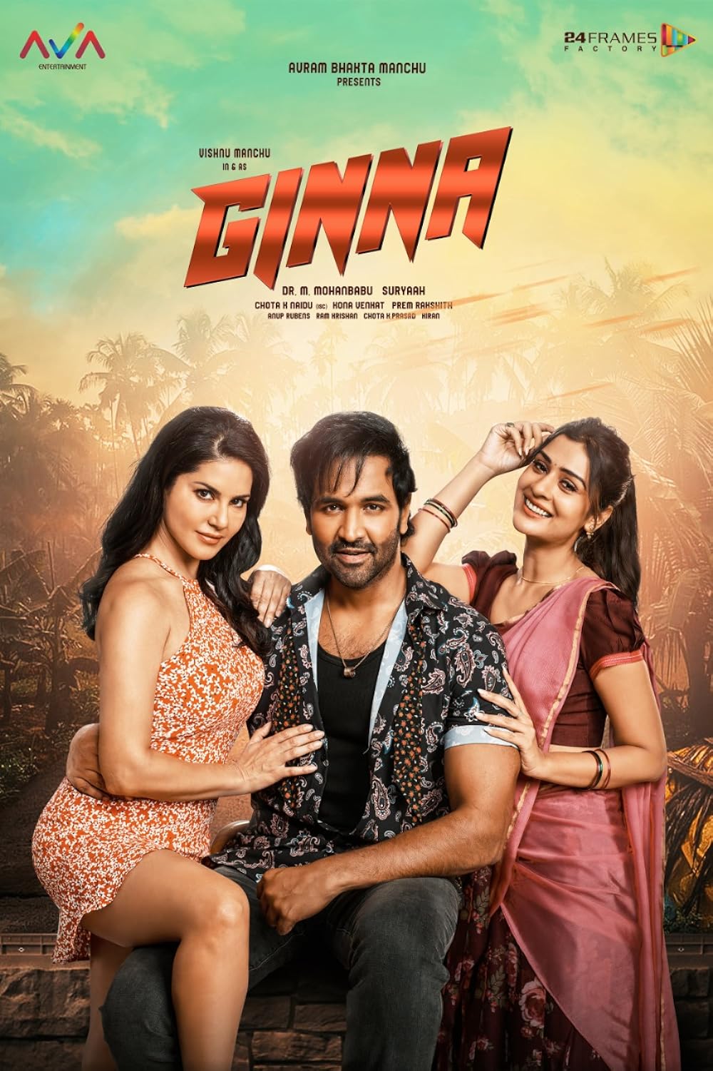 Download Ginna (2022) {Hindi} (Dubbed) Movie CAMRiP || 480p [400MB] || 720p [1GB] || 1080p [3GB]