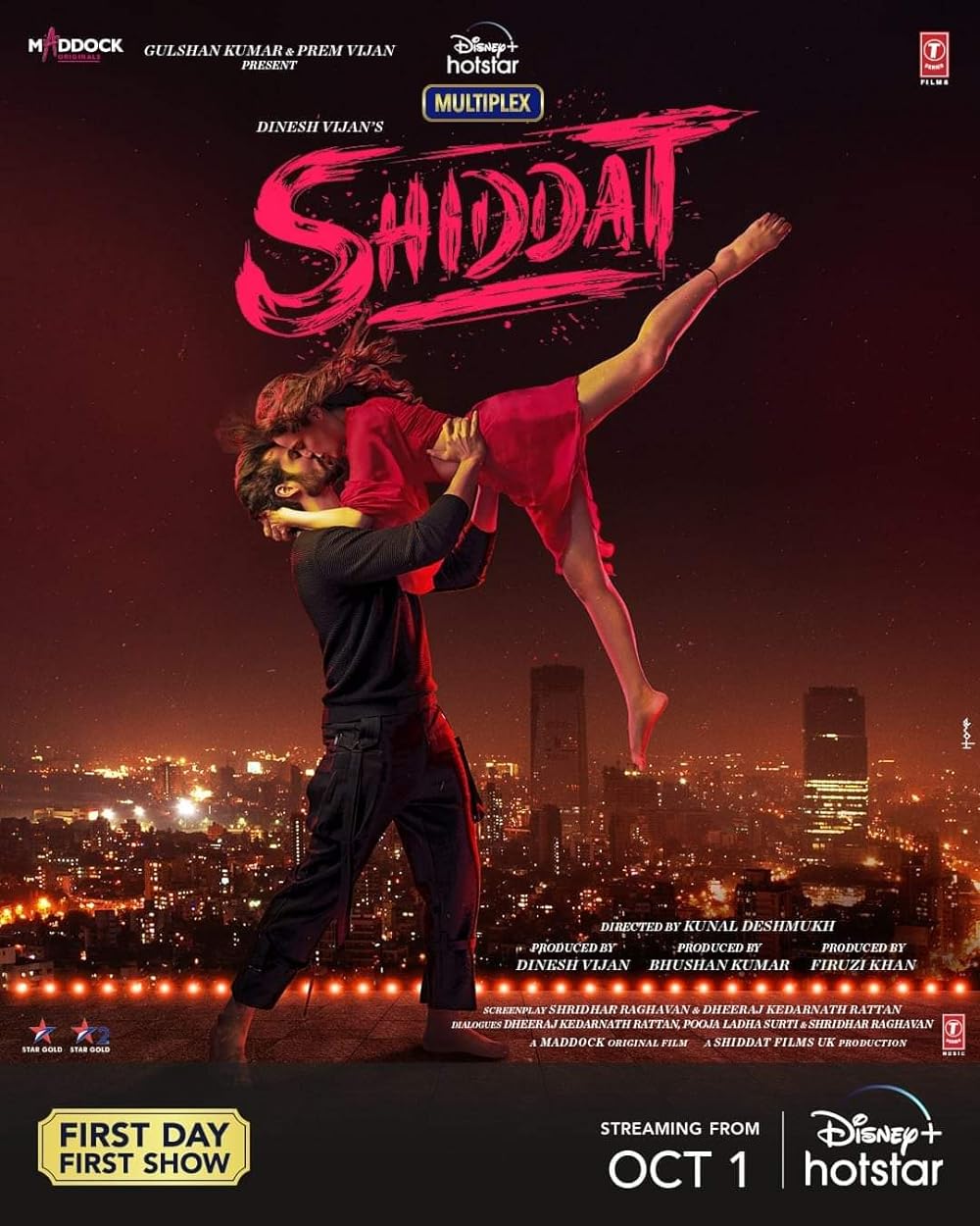 Download Shiddat (2021) Hindi Hotstar Movie WEB-DL || 480p [400MB] || 720p [1.2GB] || 1080p [2.7GB]