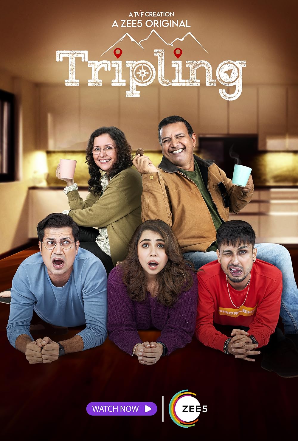 Download Tripling 2022 (Season 1-3) Hindi {TVF Series} WEB-DL || 480p [100MB]  || 720p [350MB] || 1080p [1GB]