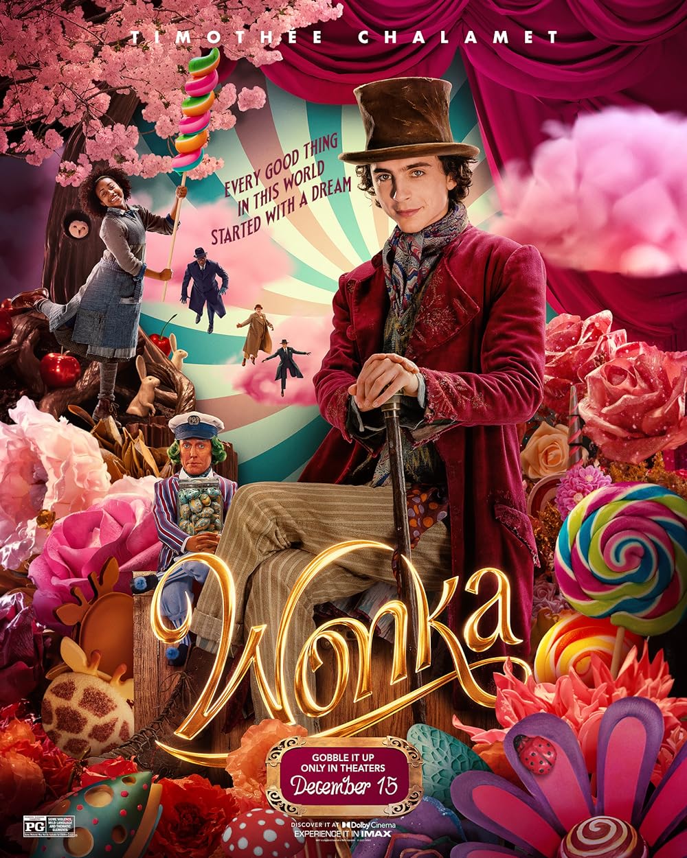 Download Wonka (2023) Dual Audio (Hindi-English) Movie HDTS || 480p [400MB] || 720p [900MB] || 1080p [2.5GB]