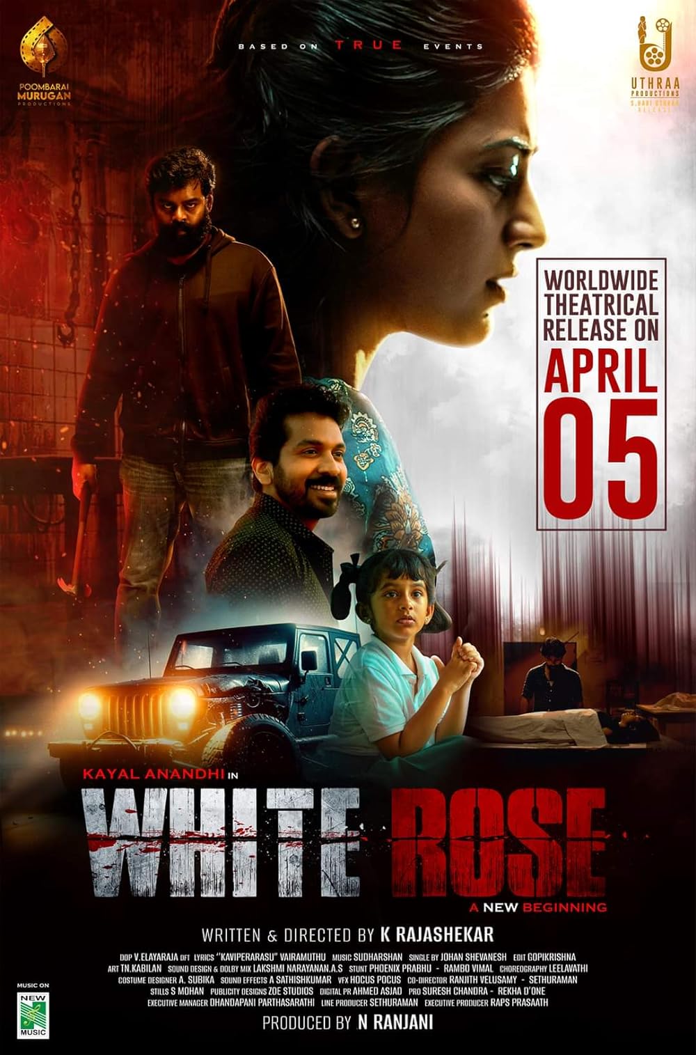 Download White Rose (2024) Tamil Movie CAMRiP || 1080p [4GB]