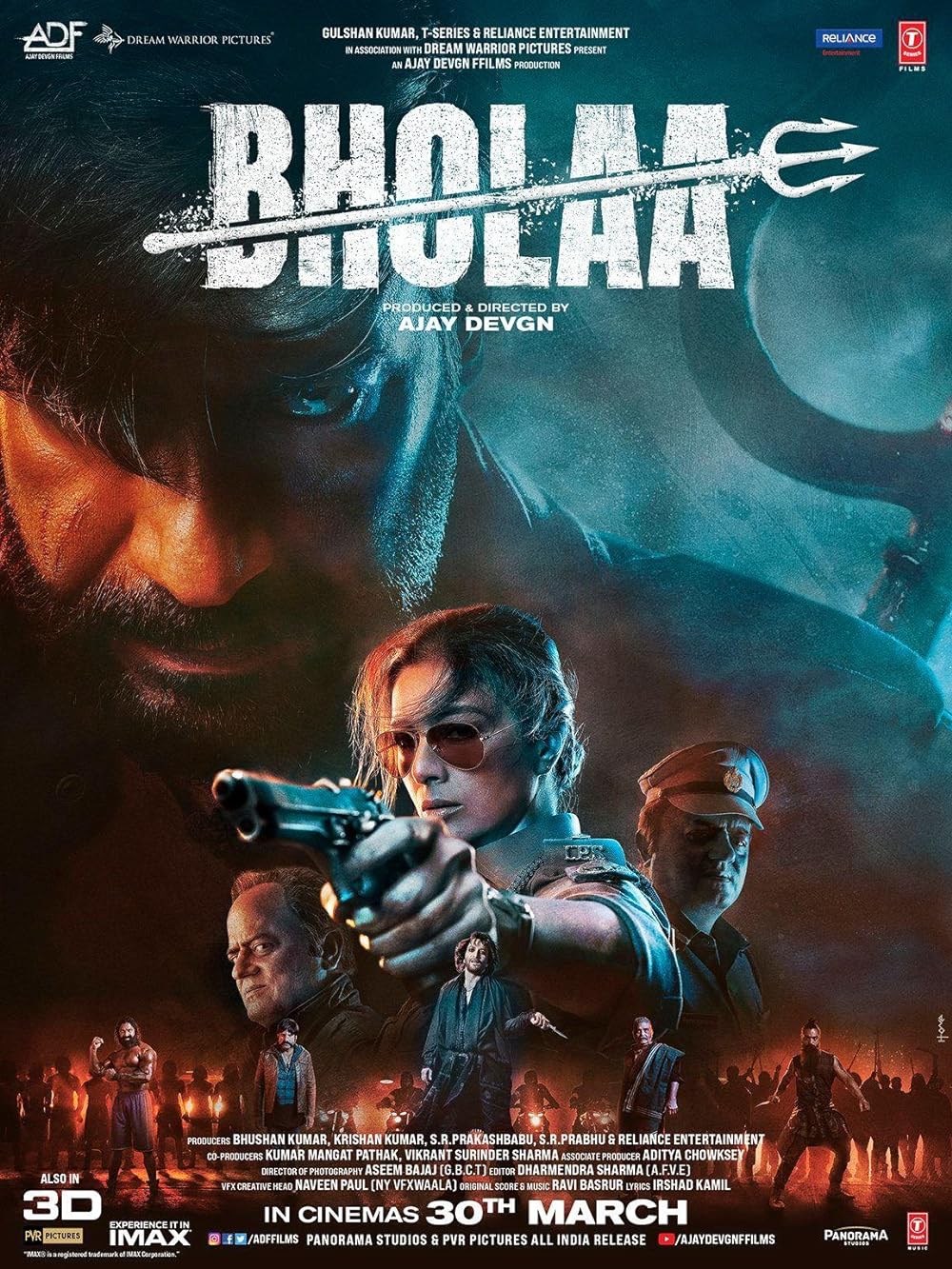 Download Bholaa (2023) Hindi Movie WEB-DL || 480p [400MB] || 720p [1.1GB]  || 1080p [2.3GB]