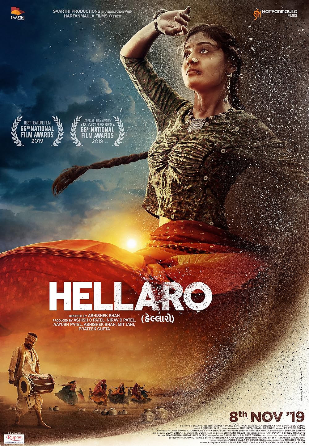 Download Hellaro (2019) Hindi Movie Web- DL 480p [400MB] || 720p [1.1GB]