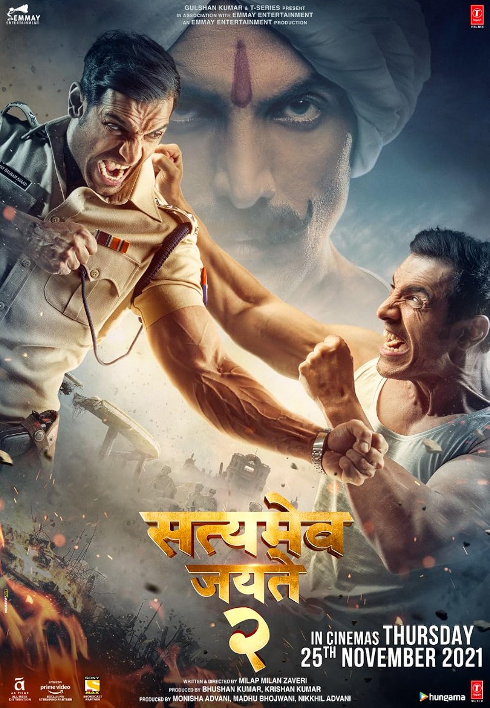 Download Satyameva Jayate 2 (2021) Hindi Movie Web – DL || 480p [450MB] || 720p [1.1GB] || 1080p [2.6GB]