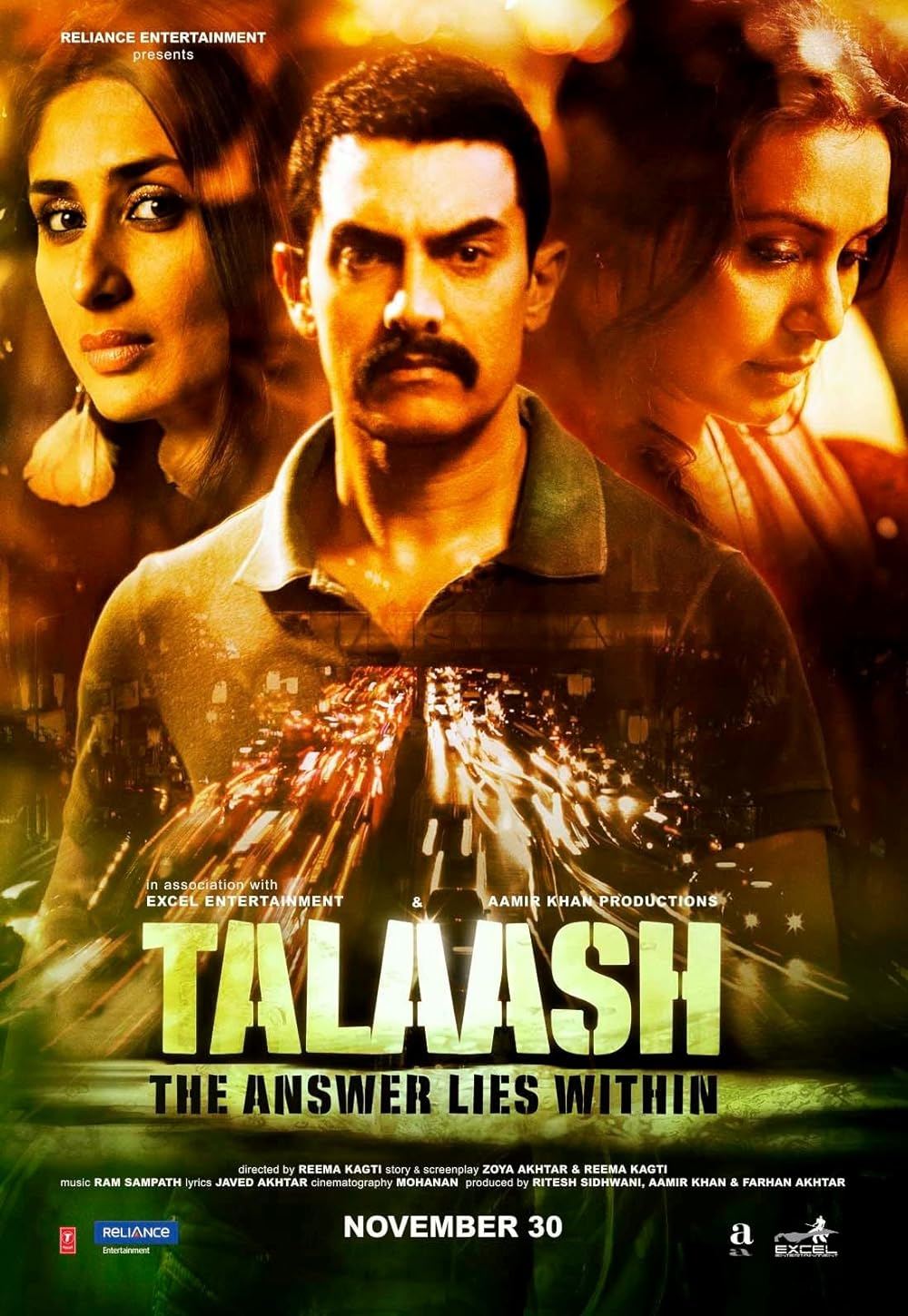 Download Talaash (2012) Hindi Movie Bluray || 720p [1GB] || 1080p [2.2GB]