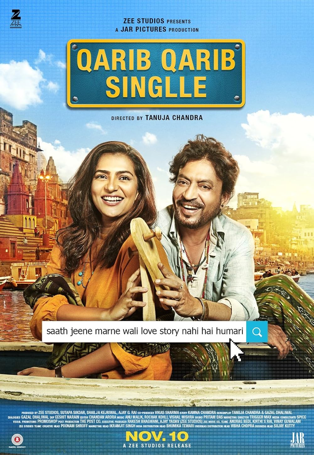 Download Qarib Qarib Single (2017) Hindi Movie Bluray  || 720p [1.4GB] || 1080p [2.6GB] ||