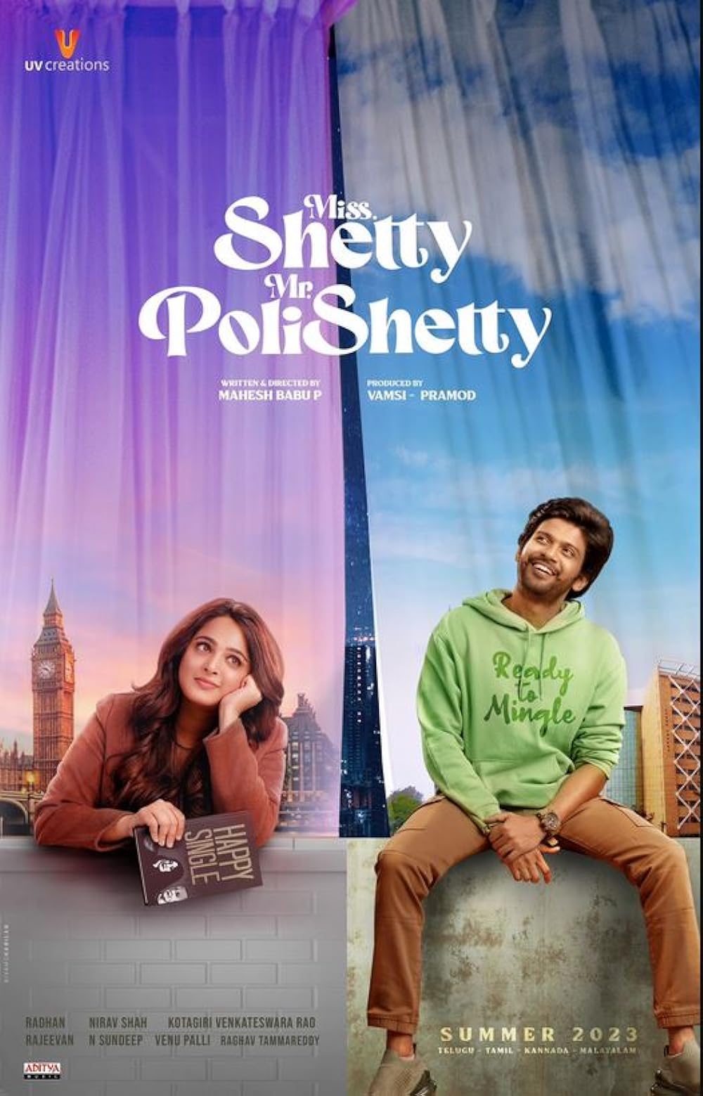 Download Miss Shetty Mr Polishetty (2023) Dual Audio (Hindi-Telugu) Movie WEB-DL || 480p [550MB] || 720p [1.3GB] || 1080p [2.6GB]