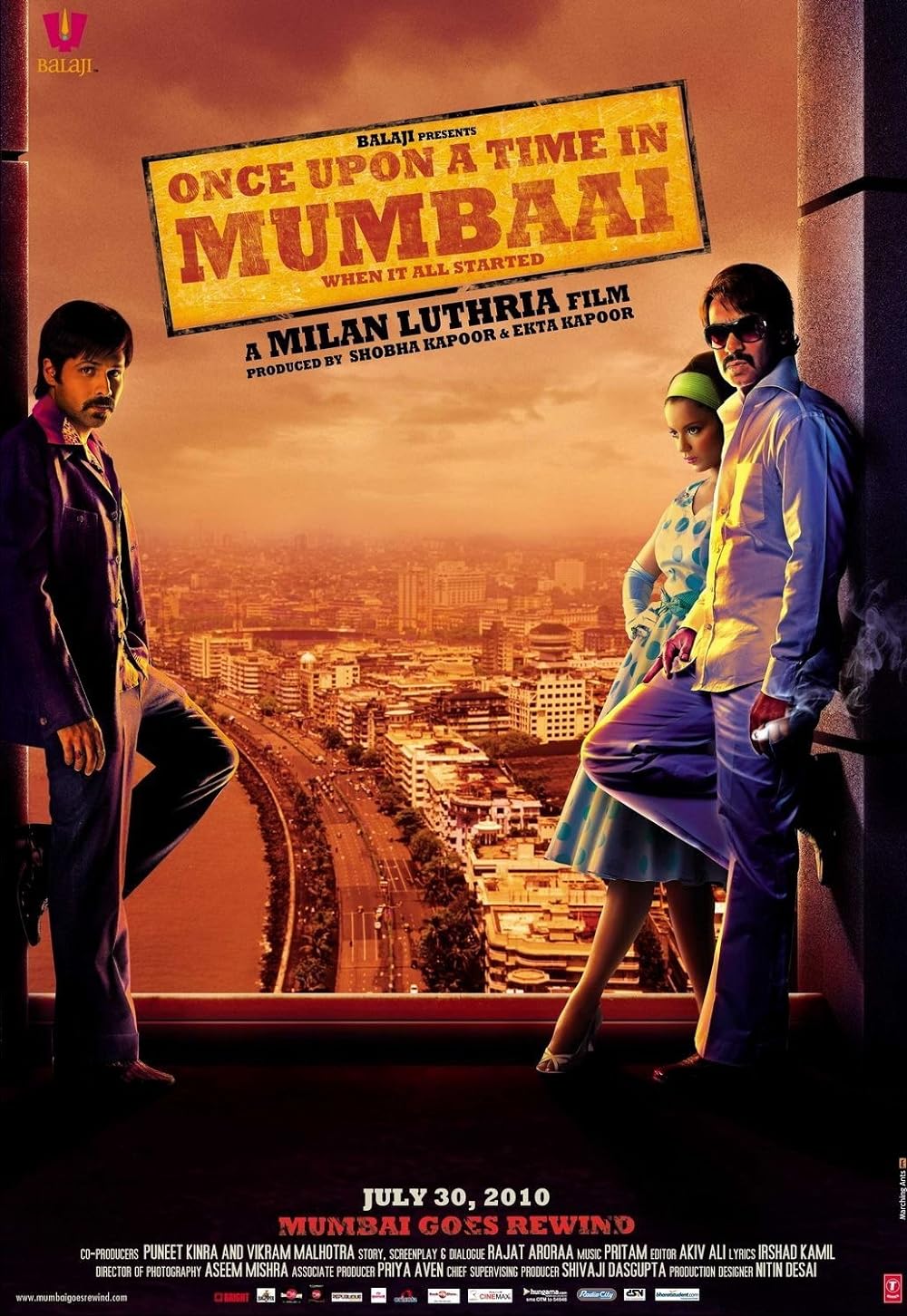 Download Once Upon A Time In Mumbaai (2010) Hindi Movie Bluray || 720p [1GB] || 1080p [5GB]