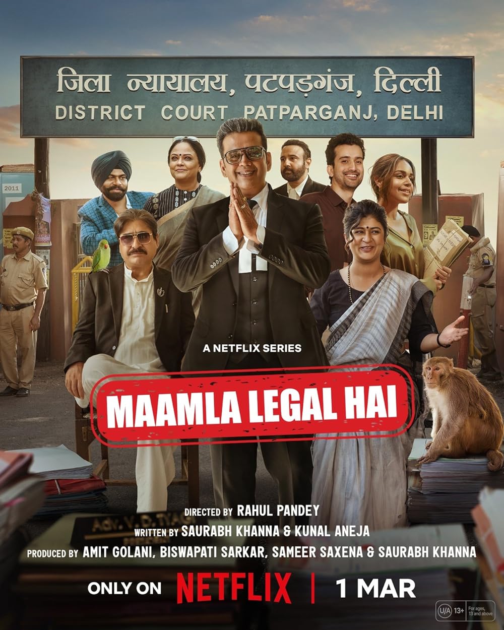 Download Maamla Legal Hai (2024) (Season 1) Hindi {Netflix Series} WEB-DL || 480p [100MB]  || 720p [250MB] || 1080p [600MB]