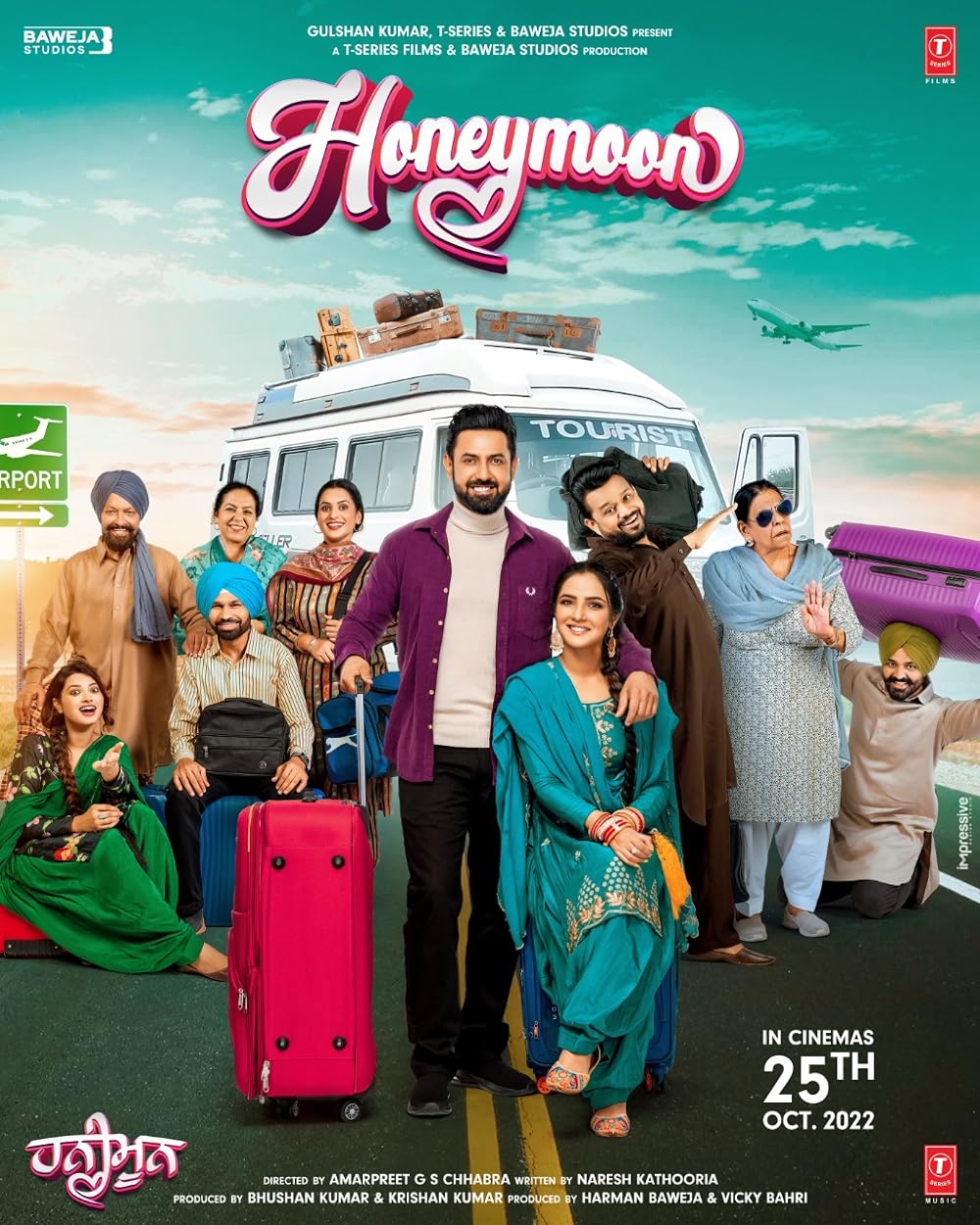 Download Honeymoon (2022) Punjabi Movie CAMRiP || 480p [400MB] || 720p [750MB] || 1080p [2.39GB]