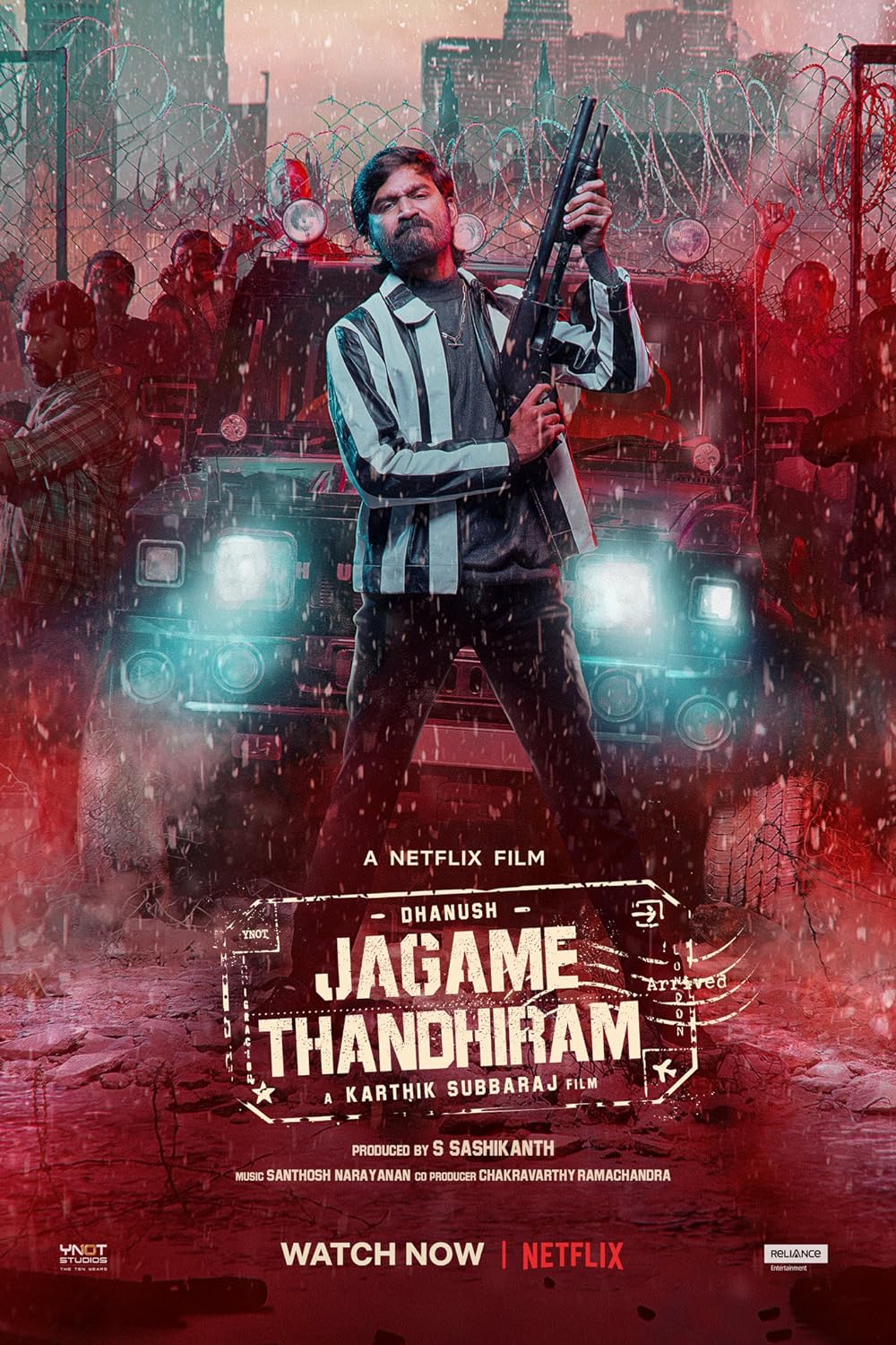 Download Jagame Thandhiram (2021) Hindi Netflix Movie WEB – DL || 480p [550MB]  || 720p [1.3GB] || 1080p [4.5GB]