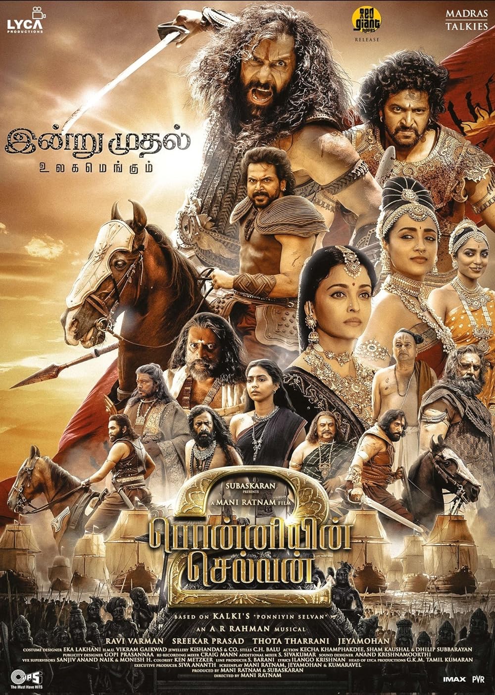Download Ponniyin Selvan: Part Two (2023) Dual Audio (Hindi-Tamil) Movie WEB-DL || 480p [600MB] || 720p [1.3GB] || 1080p [2.8GB]