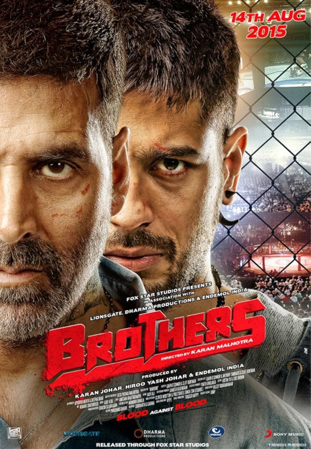 Download Brothers (2015) Hindi Movie Bluray  || 480p [550MB] || 720p [1.2GB] || 1080p [2.4GB] ||