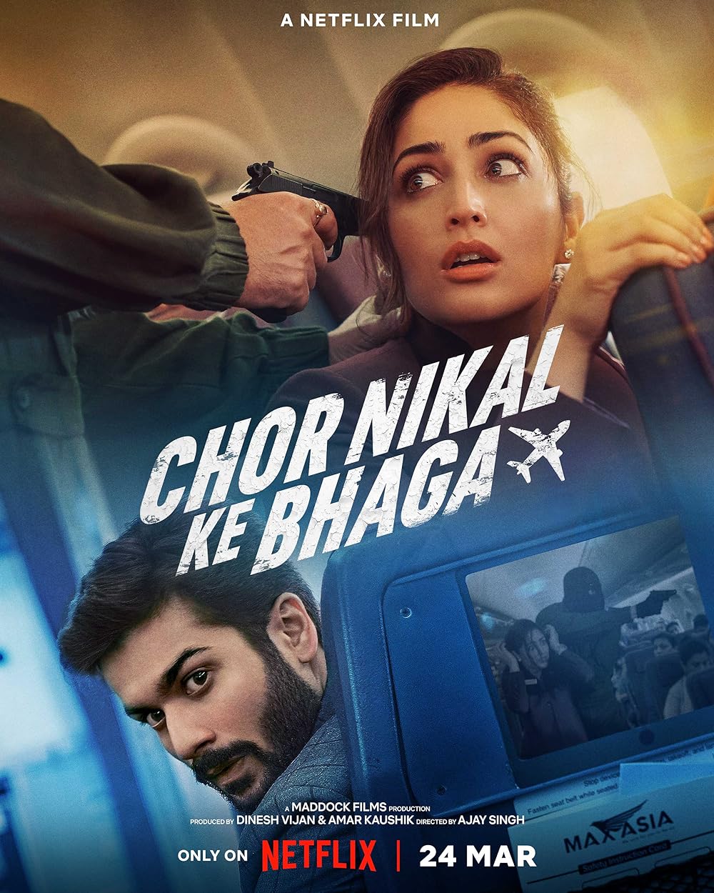 Download Chor Nikal Ke Bhaga (2023) Hindi Movie WEB-DL || 480p [300MB] || 720p [800MB]  || 1080p [2GB]