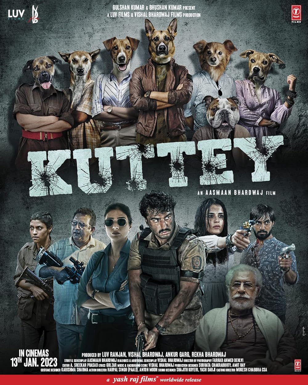 Download Kuttey (2023) Hindi Dubbed Movie CAMRiP || 480p [450MB] || 720p [1GB] || 1080p [3GB]