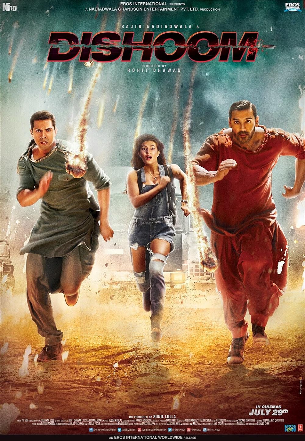 Download Dishoom (2016) Hindi Movie Bluray || 720p [1GB] || 1080p [1.5GB]