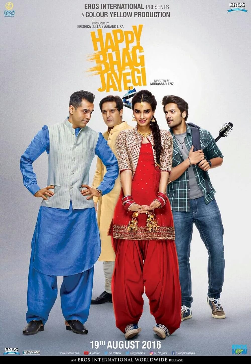 Download Happy Bhag Jayegi (2016) Hindi Movie Bluray || 720p [1.3GB]