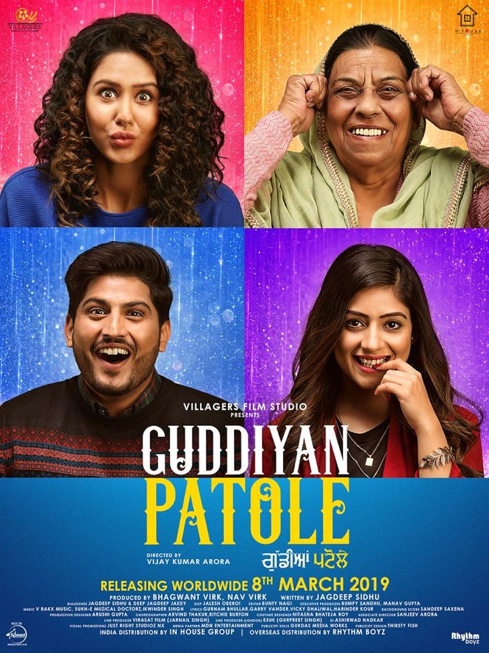 Download Guddiyan Patole (2020) Hindi Movie WEB-DL 480p [400MB] || 720p [1.1GB]