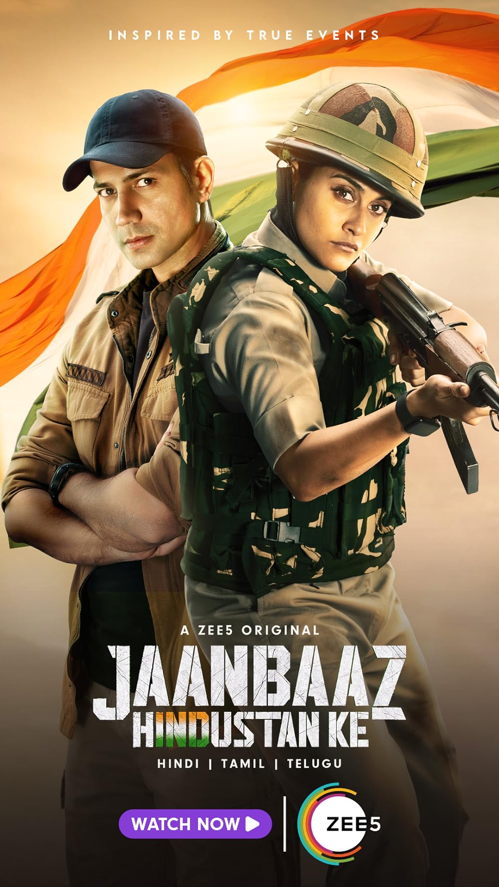Download Jaanbaaz Hindustan Ke 2023 (Season 1) Hindi {Zee5 Series} WeB-DL || 480p [120MB]  || 720p [300MB] || 1080p [950MB]