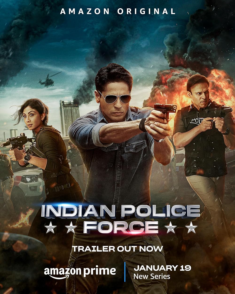 Download Indian Police Force (2024) (Season 1) Hindi {Amazon Prime Series} WEB-DL || 480p [150MB] || 720p [400MB] || 1080p [700MB]