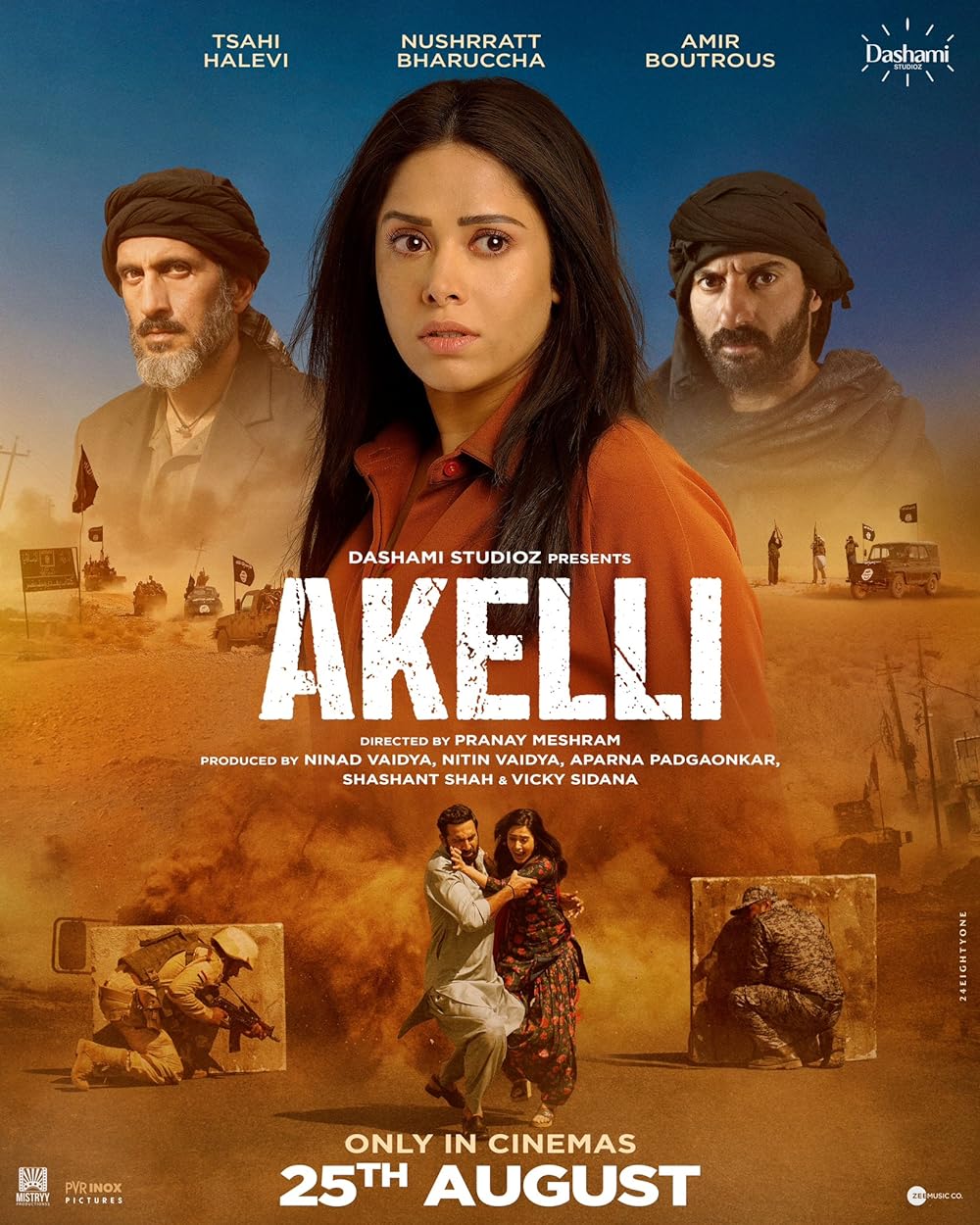Download Akelli (2023) Hindi Movie WEB-DL || 480p [400MB] || 720p [1GB] || 1080p [2.1GB]