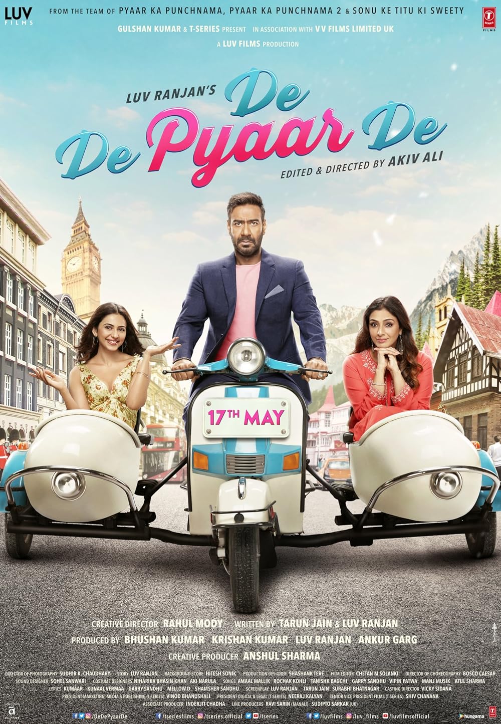 Download De De Pyaar De (2019) Hindi Movie Bluray || 720p [1.1GB] || 1080p [1.8GB]