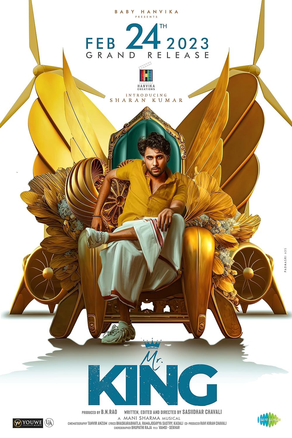 Download Mr. King (2023) Telugu Movie CAMRiP || 1080p [1.5GB]