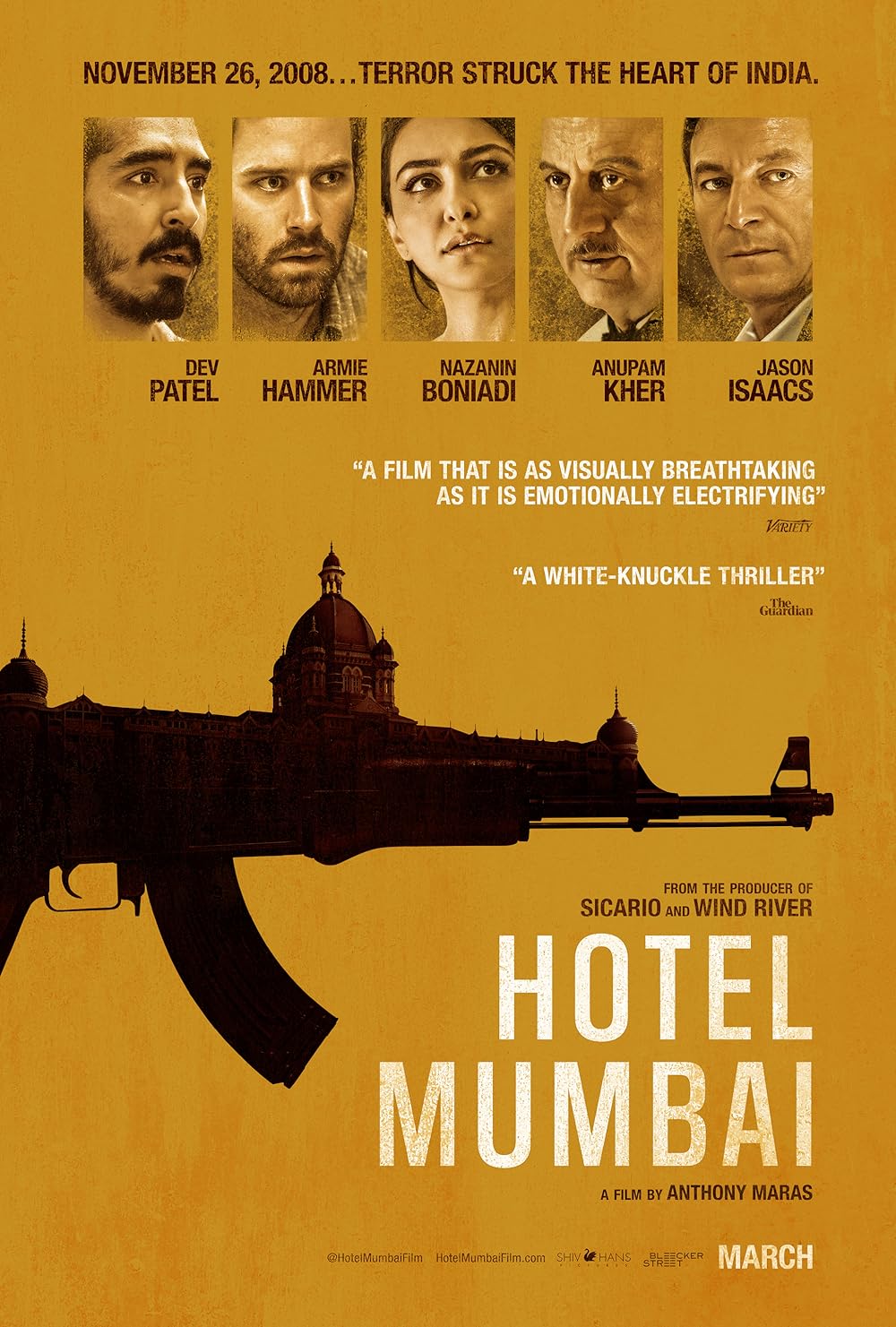 Download Hotel Mumbai (2018) Hindi Movie Bluray 480p [400MB] || 720p [1.1GB] || 1080p [2.1GB]