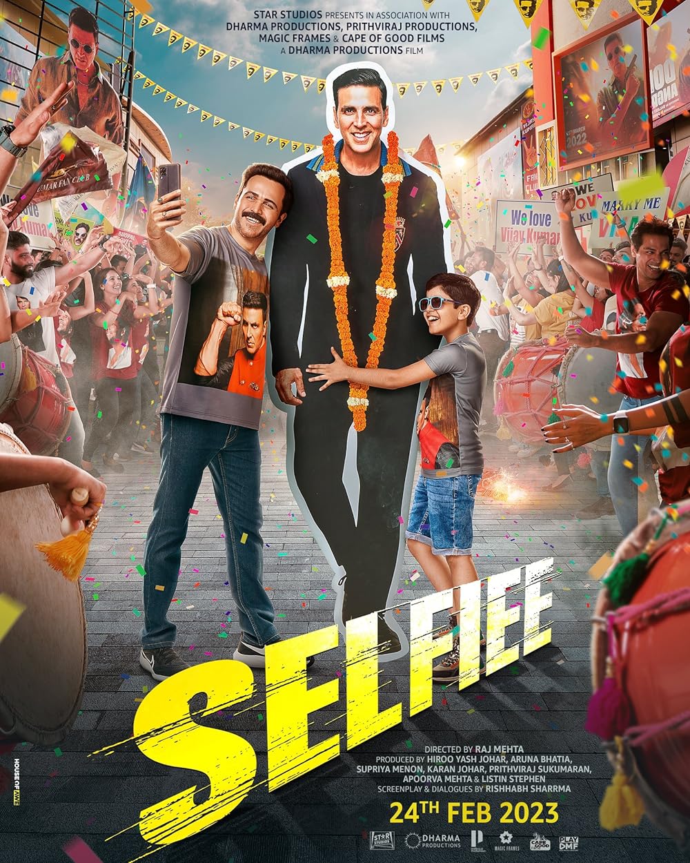 Download Selfiee (2023) Hindi Movie WEB-DL || 480p [400MB] || 720p [1GB]  || 1080p [4GB]
